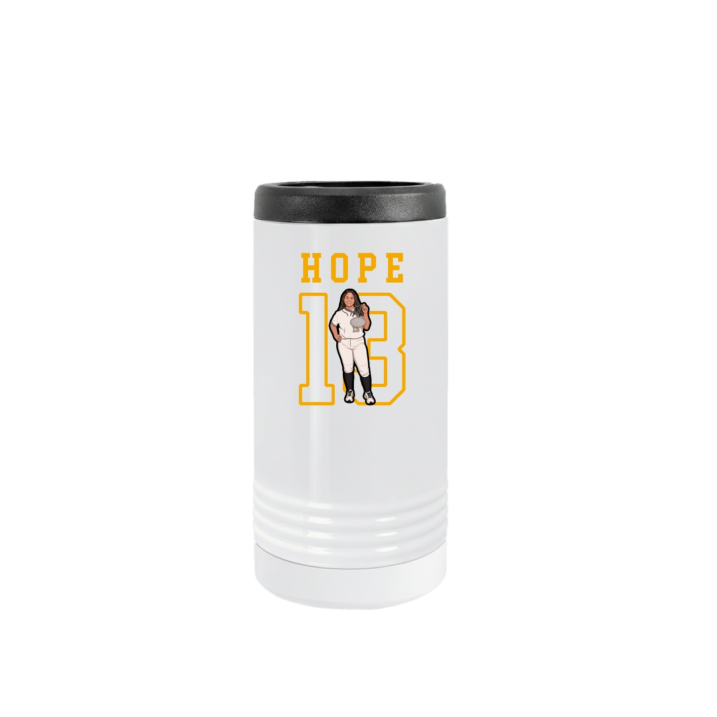 Slim Beverage Holder — Shirsey in White