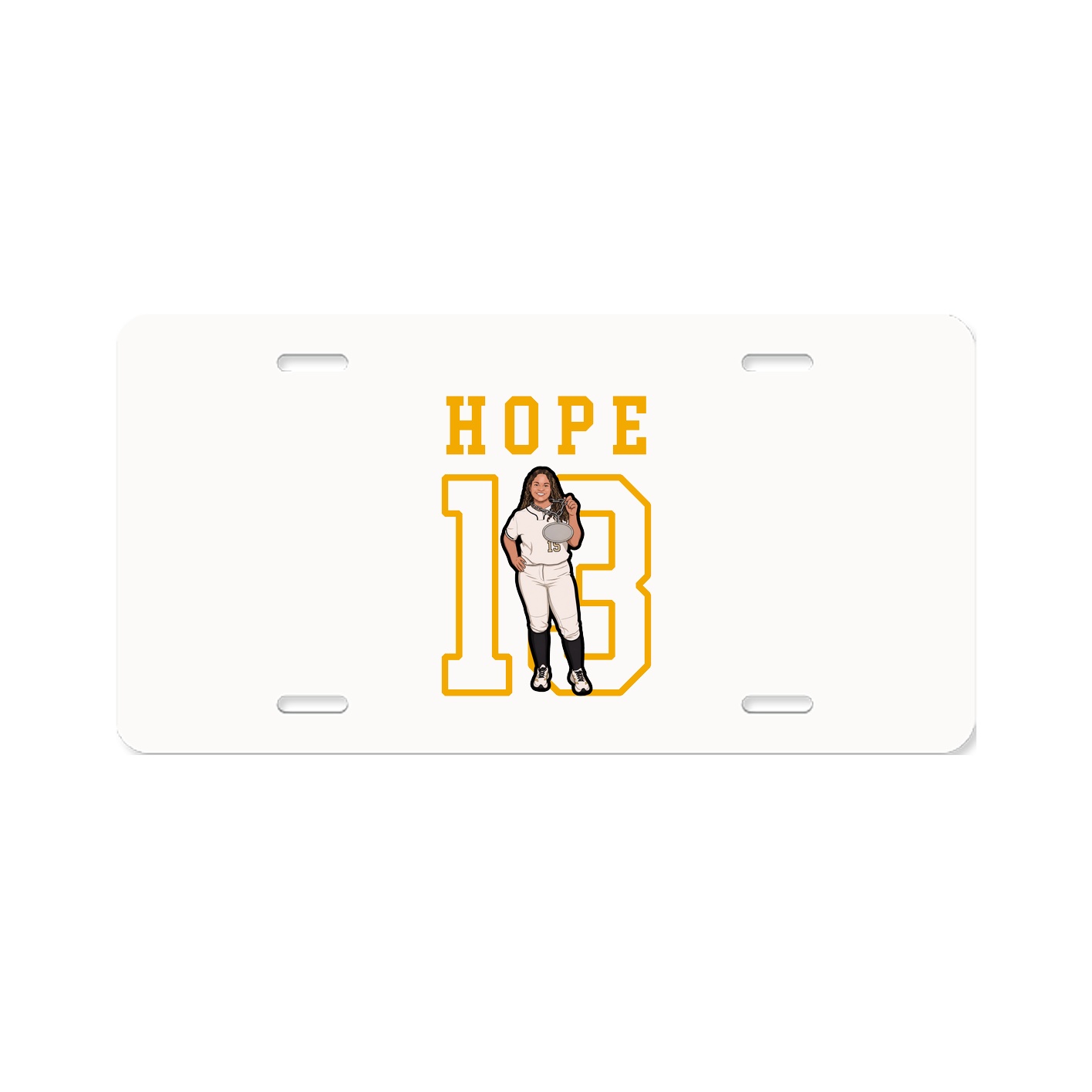 License Plate — Shirsey in Classic