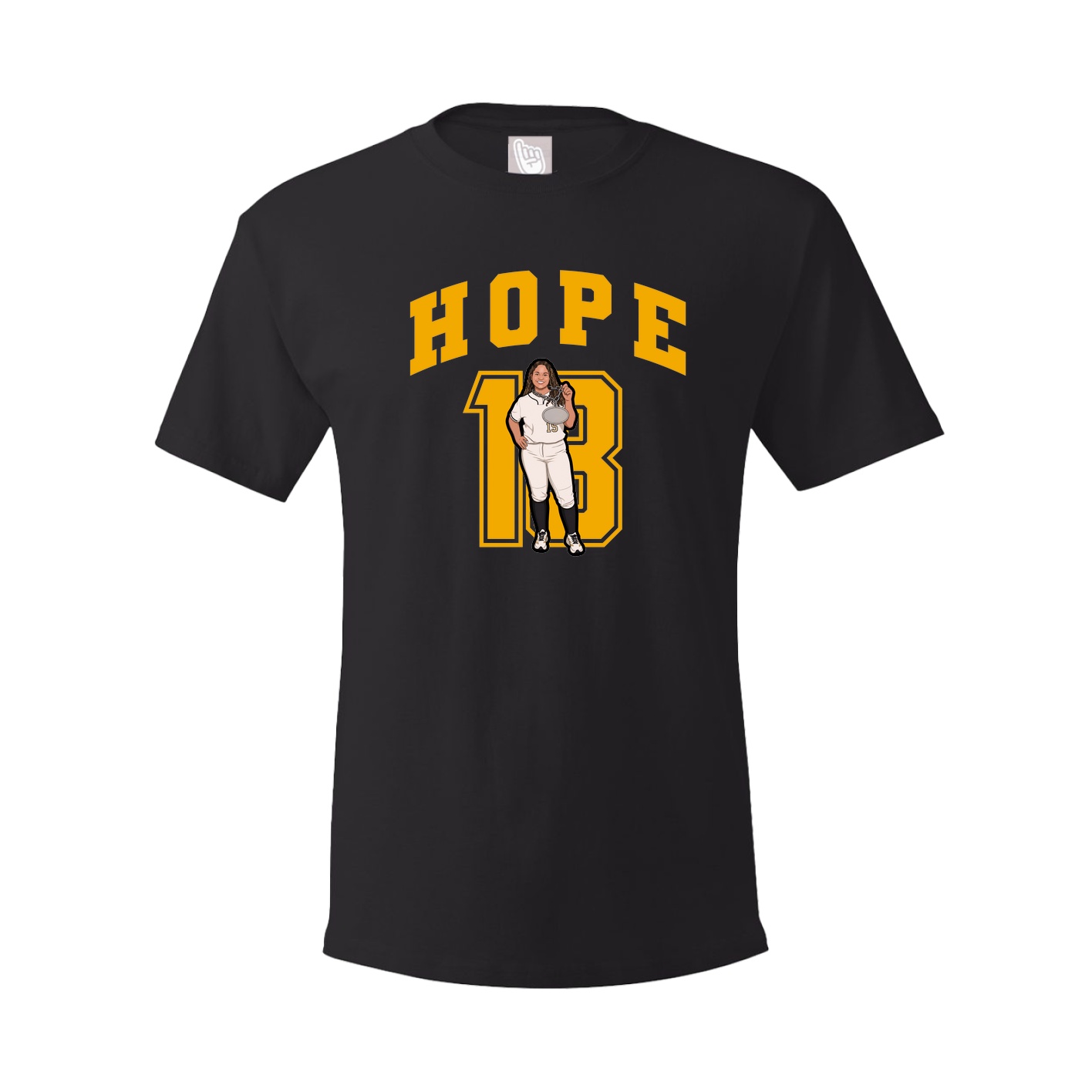 Tee — Number in Black