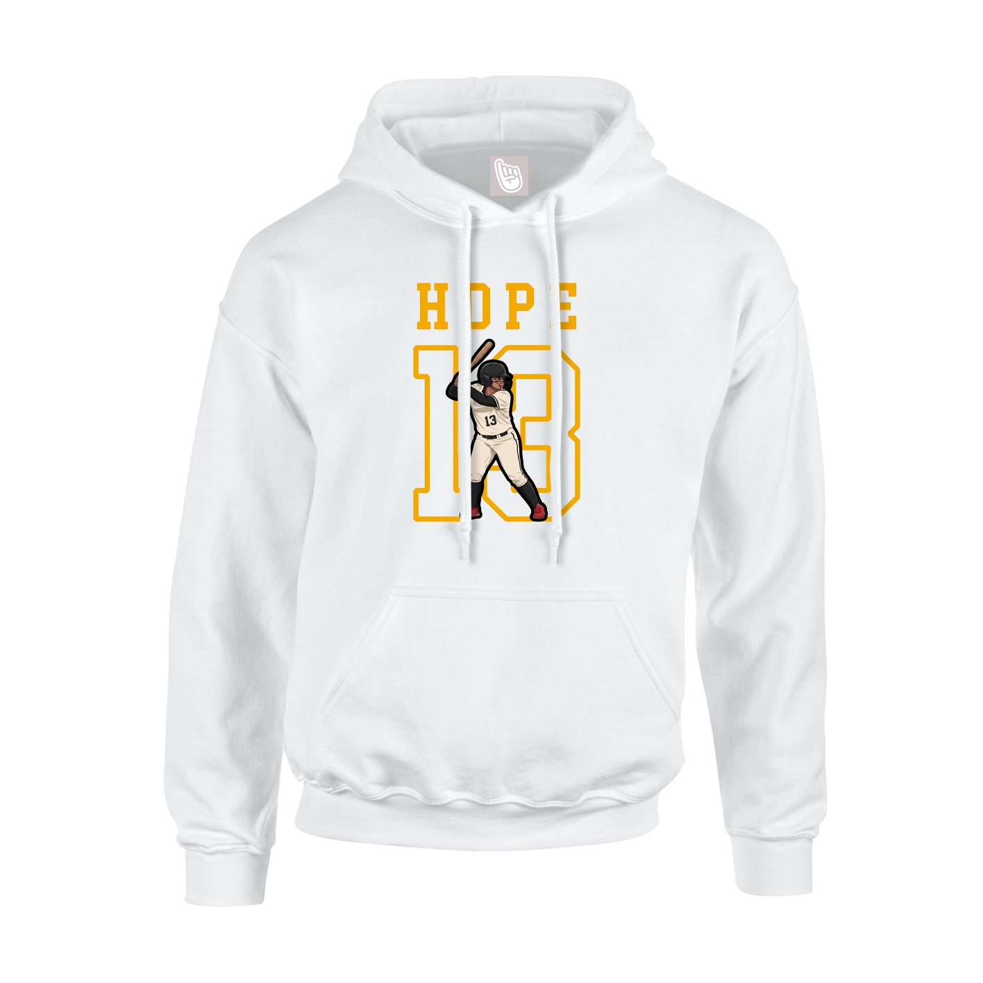 Hoodie — Shirsey in White