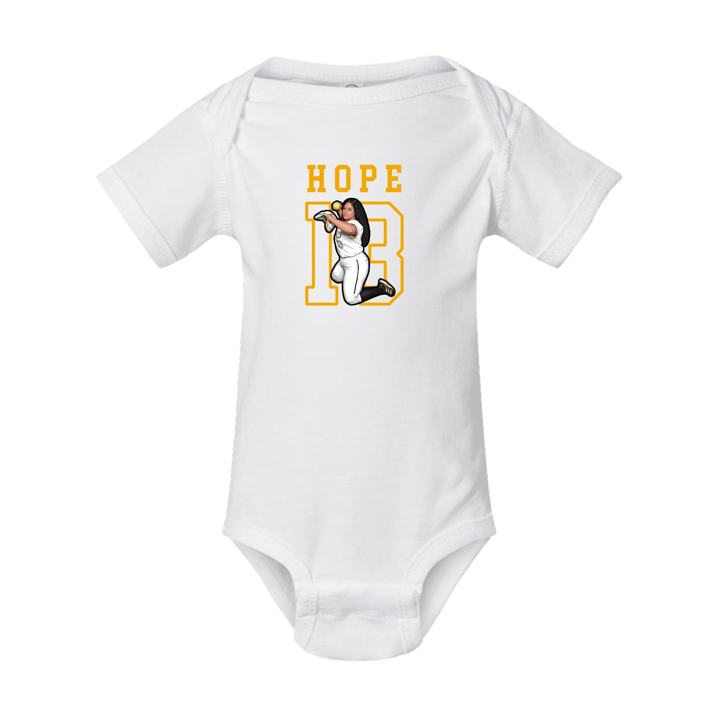 Baby Onesie — Shirsey in White
