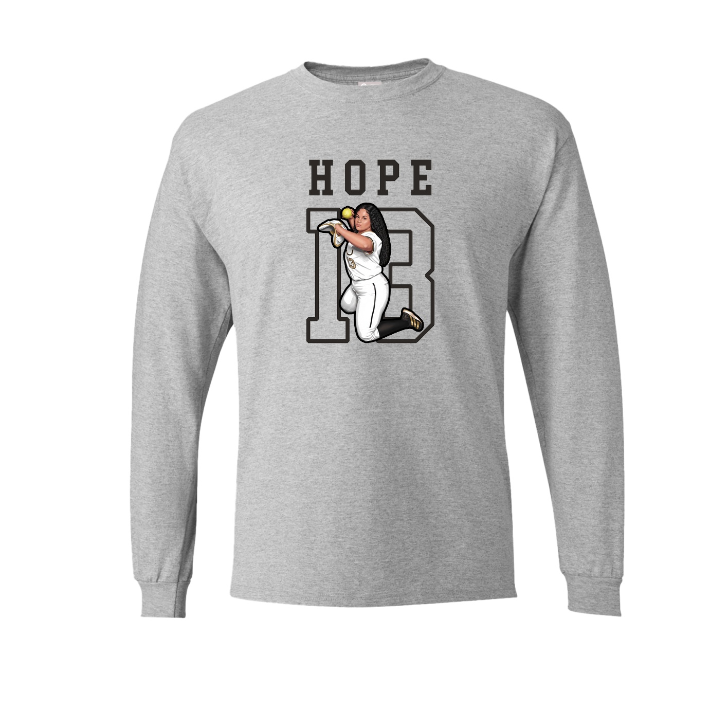 Long Sleeve Tee — Shirsey in Grey