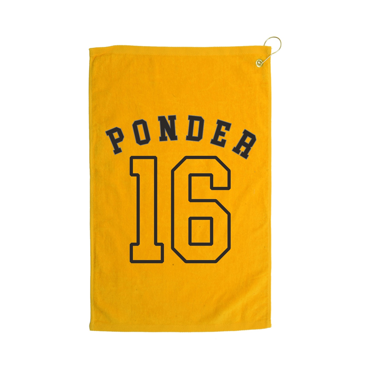 Golf Towel — Shirsey Arch in Gold