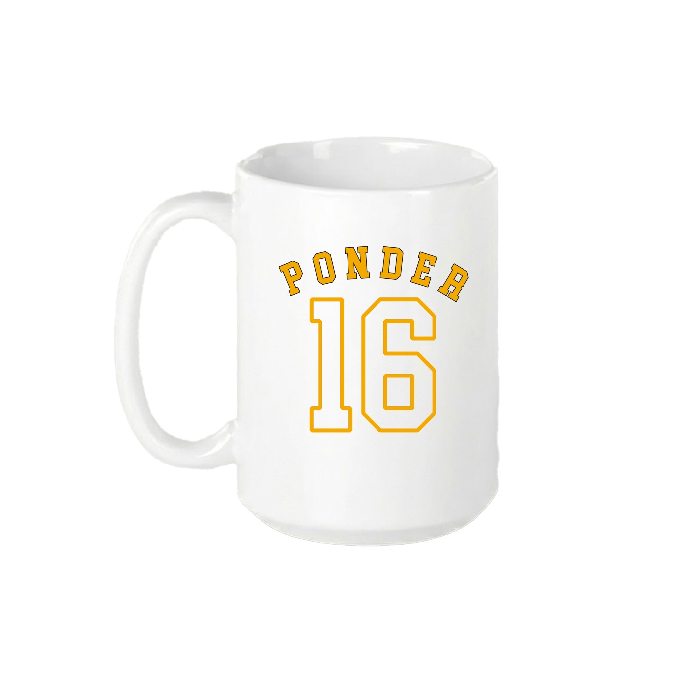 15oz Coffee Mug — Shirsey Arch in White