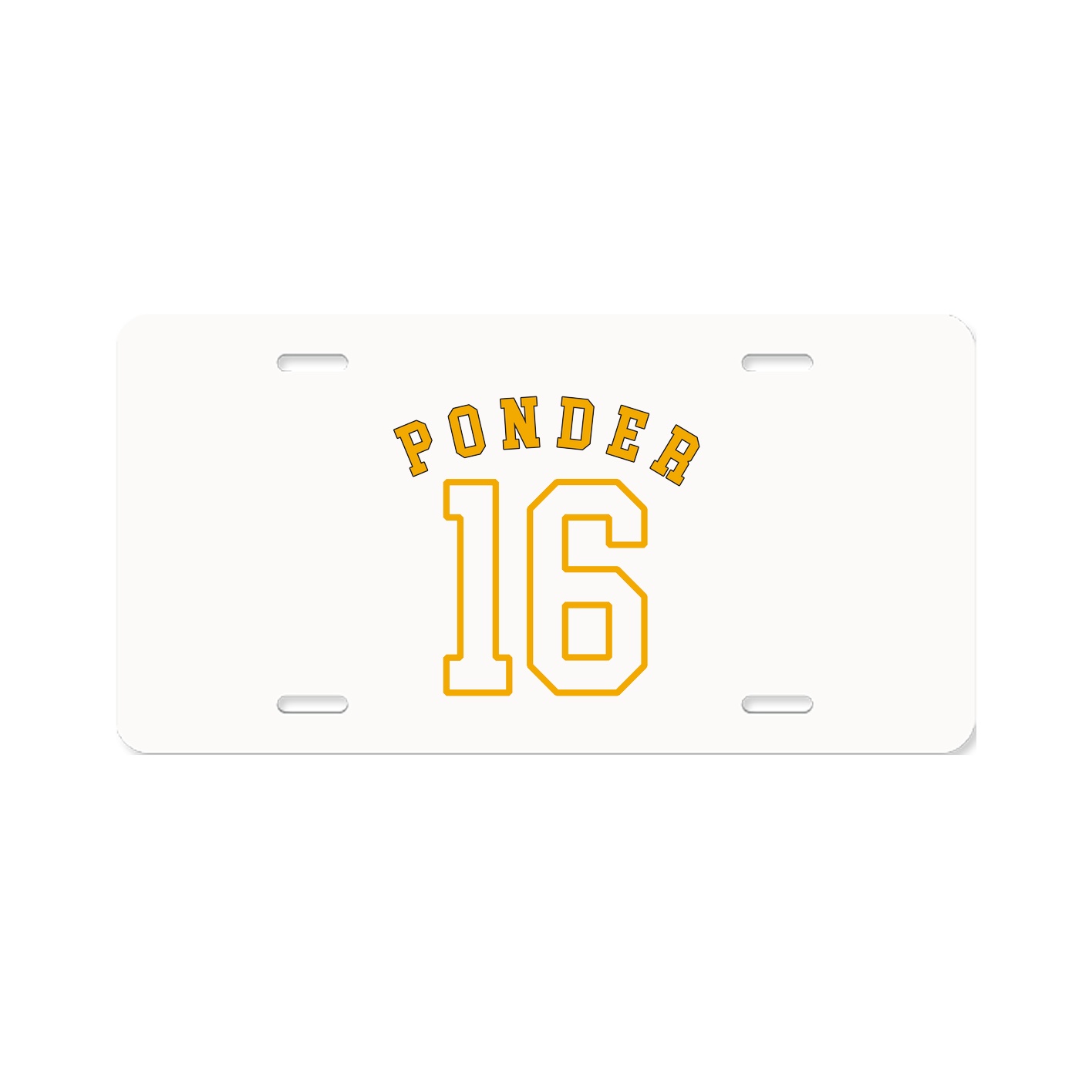 License Plate — Shirsey Arch in Classic