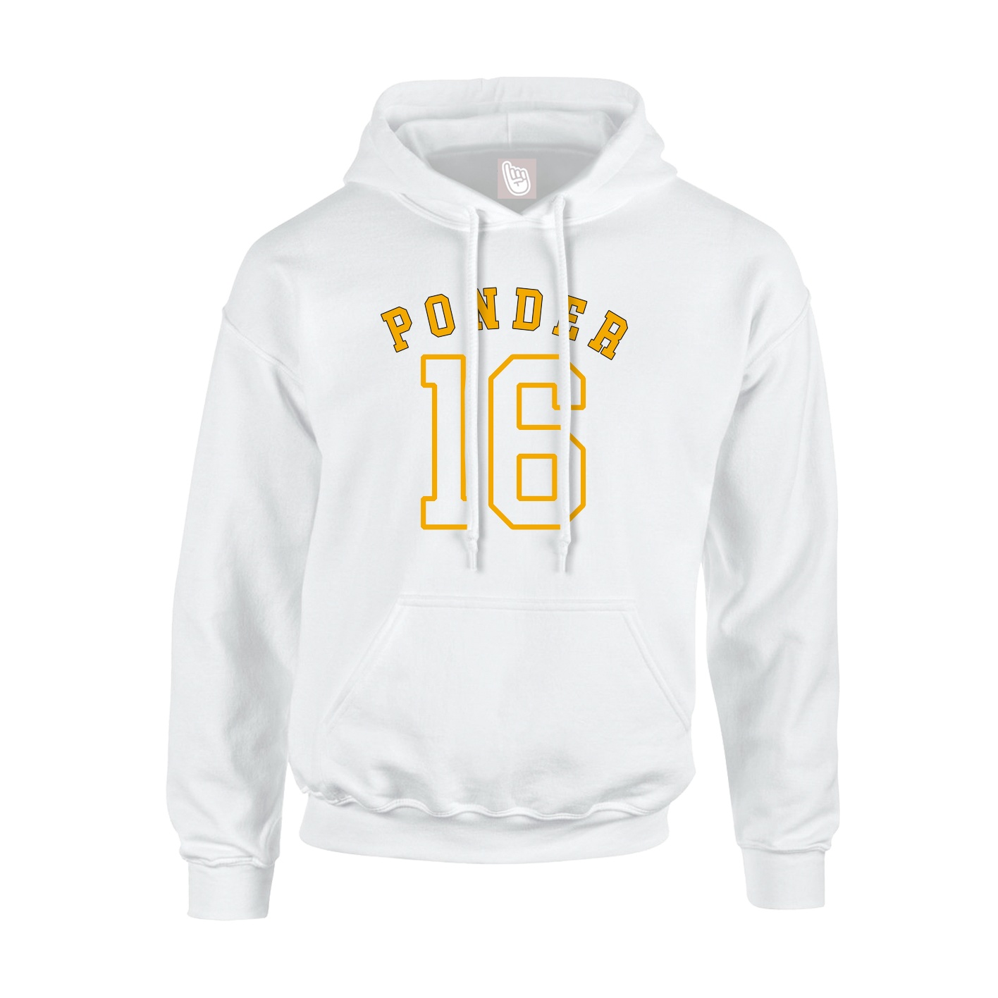 Hoodie — Shirsey Arch in White