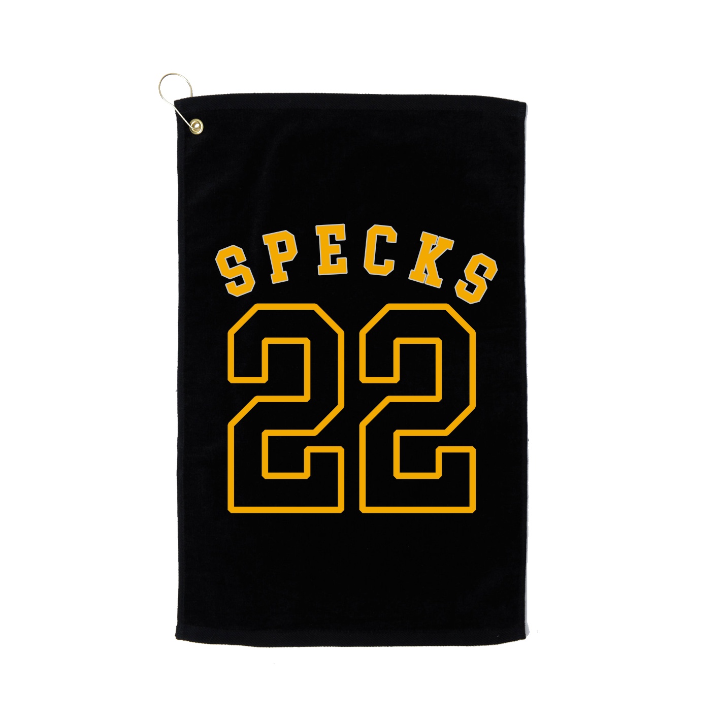 Golf Towel — Shirsey Arch in Black