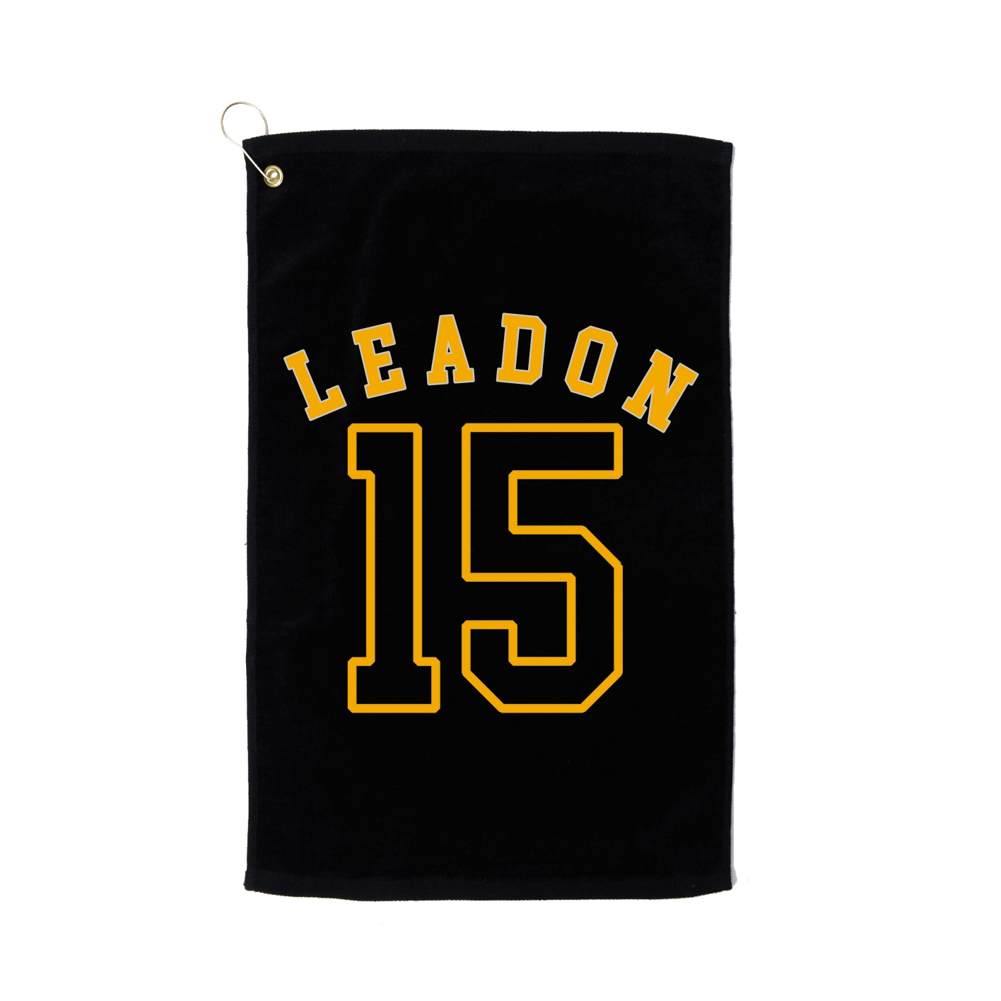 Golf Towel — Shirsey Arch in Black