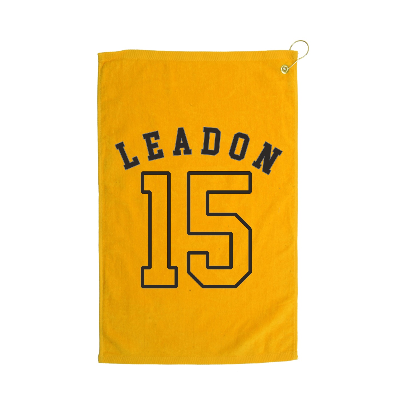 Golf Towel — Shirsey Arch in Gold