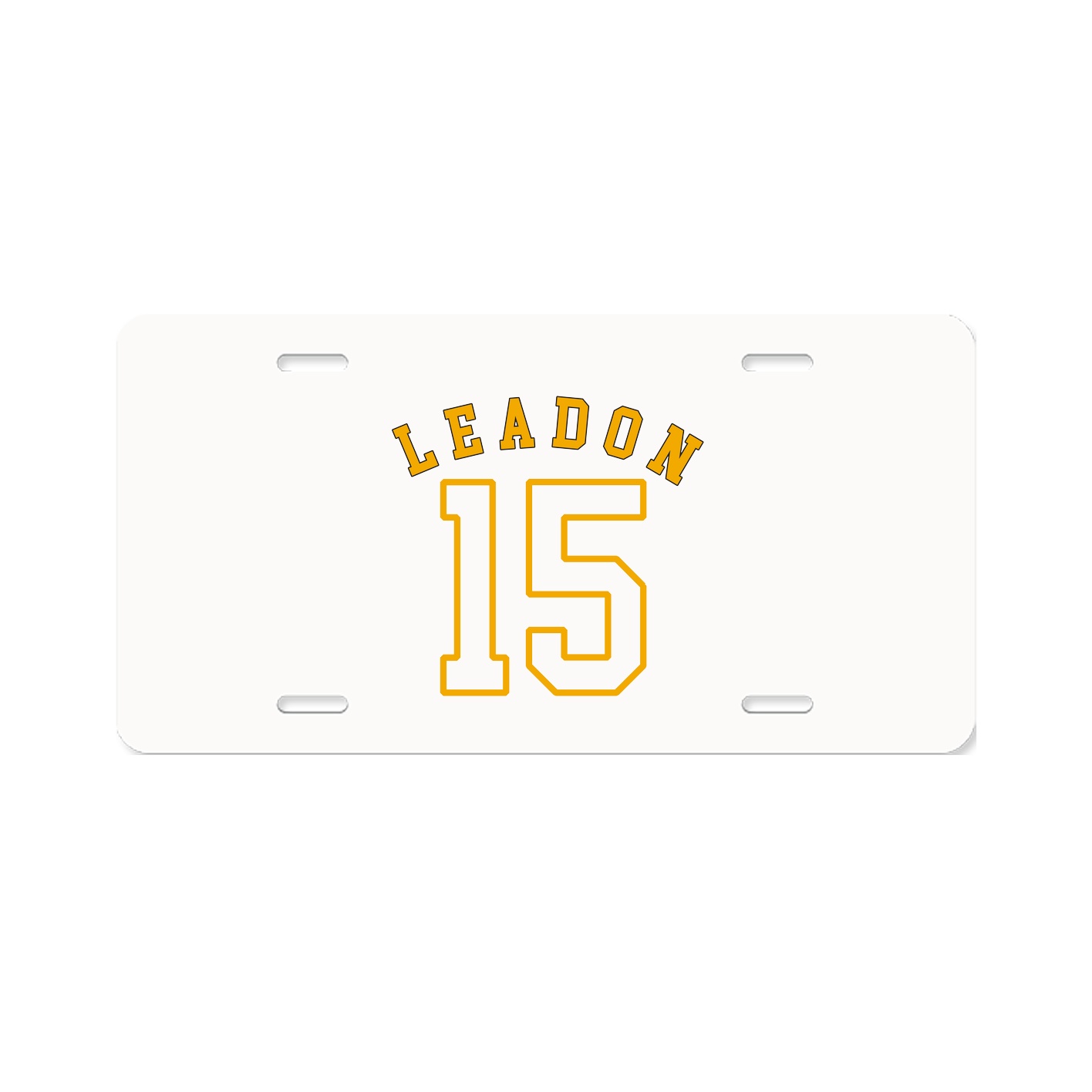 License Plate — Shirsey Arch in Classic