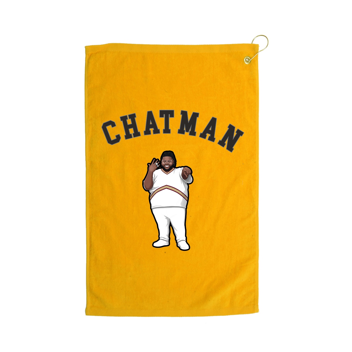 Golf Towel — Shirsey Arch in Gold