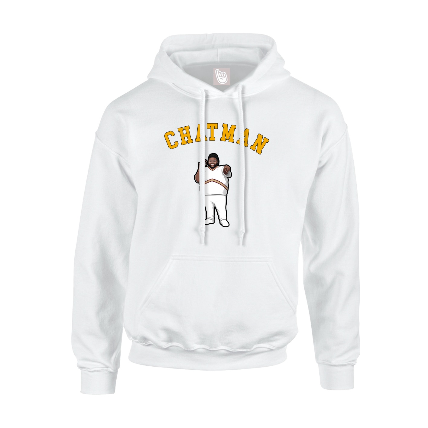 Hoodie — Shirsey Arch in White