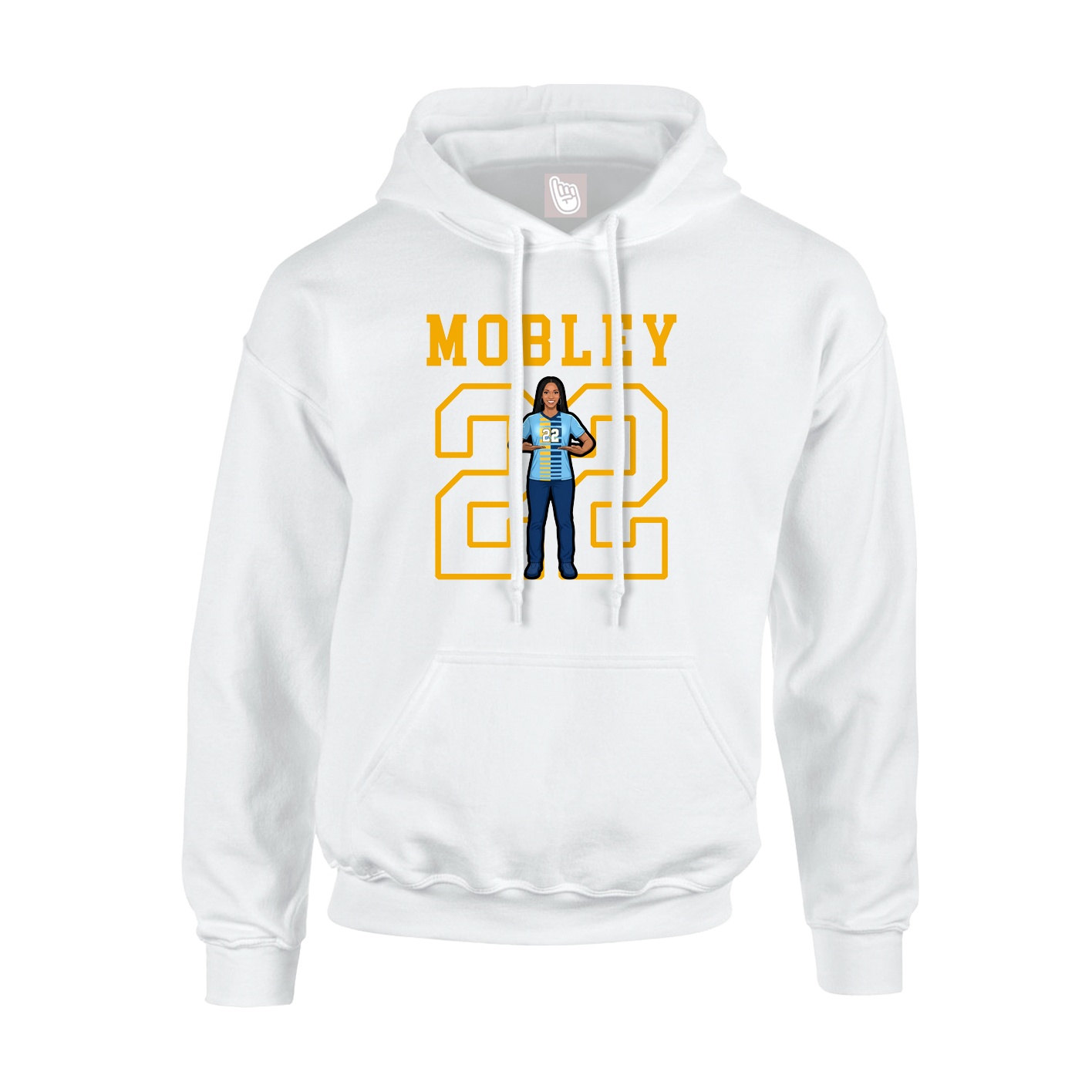 Youth Hoodie — Shirsey in White