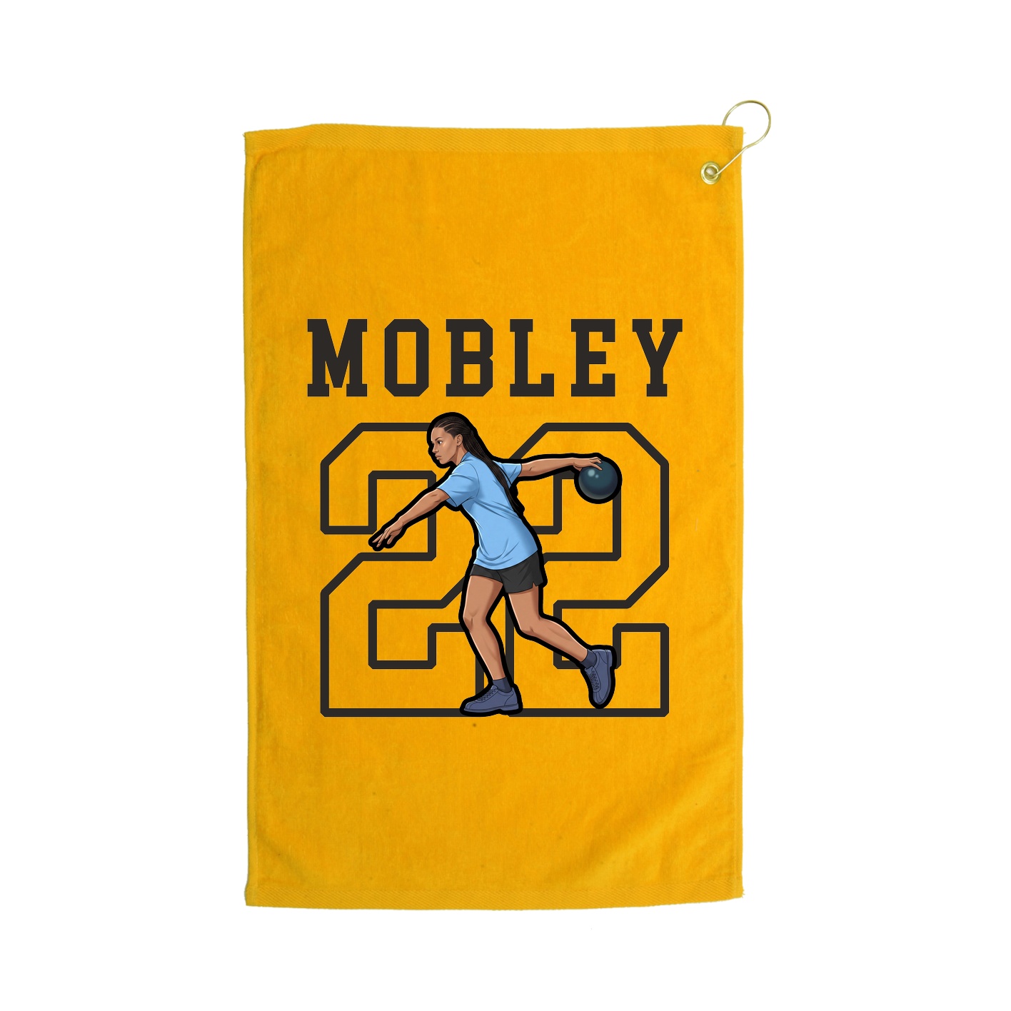 Golf Towel — Shirsey in Gold