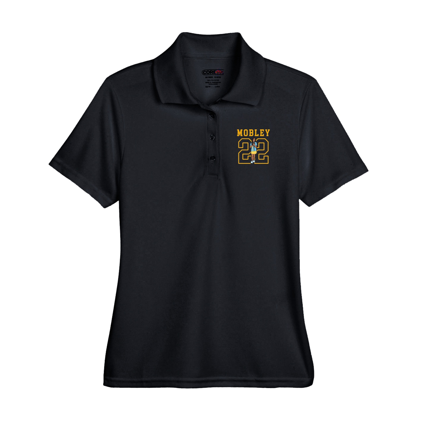 Performance Polo — Shirsey in Black
