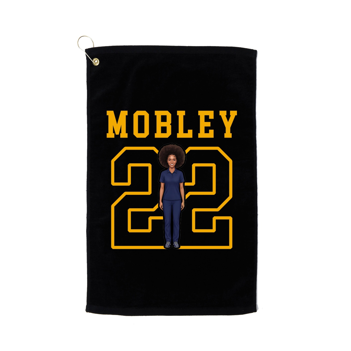 Golf Towel — Shirsey in Black