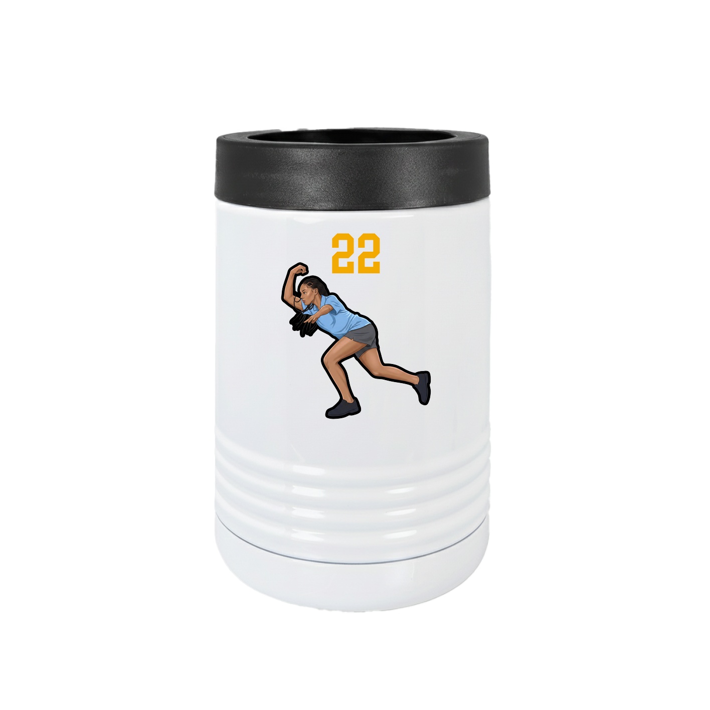 Beverage Holder — Number Top in White