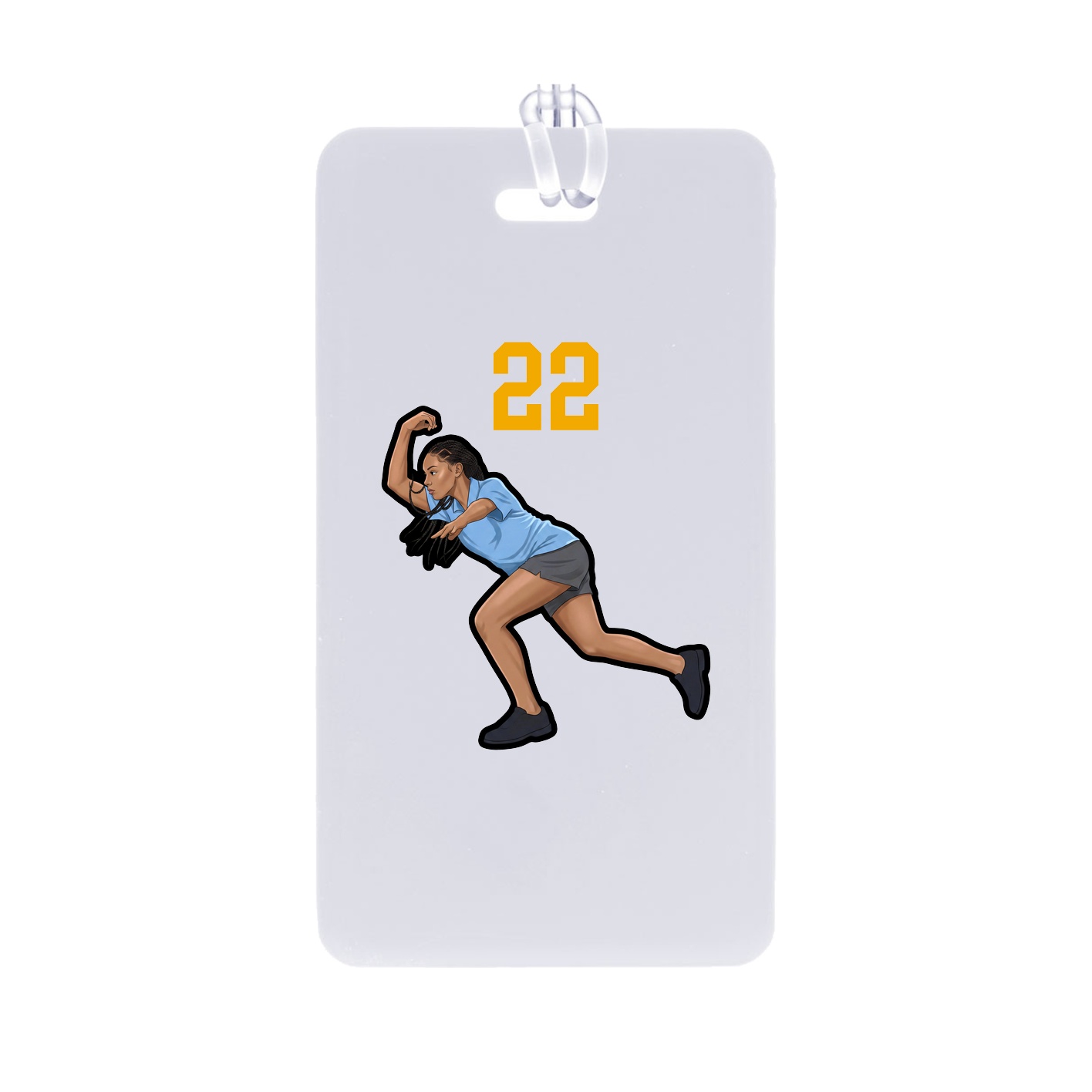 Bag Tag — Number Top in Classic