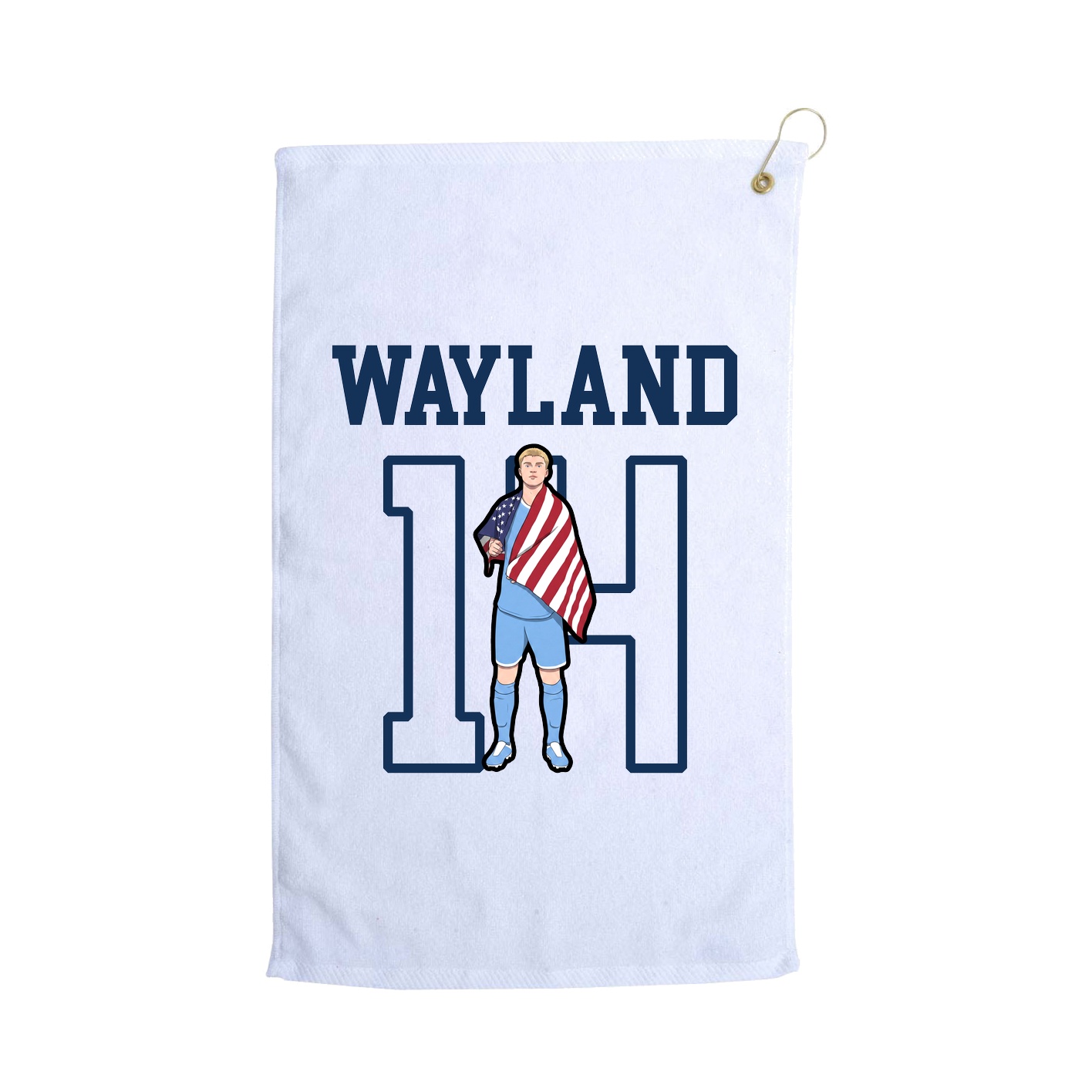 Golf Towel — Shirsey in White