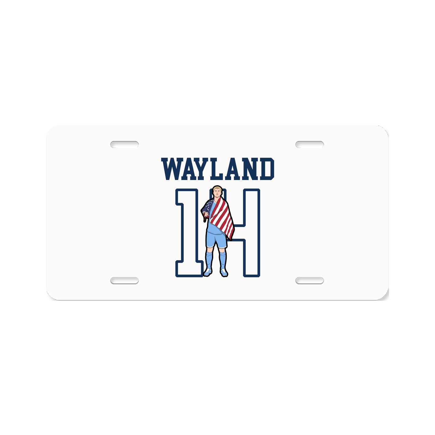 License Plate — Shirsey in Classic