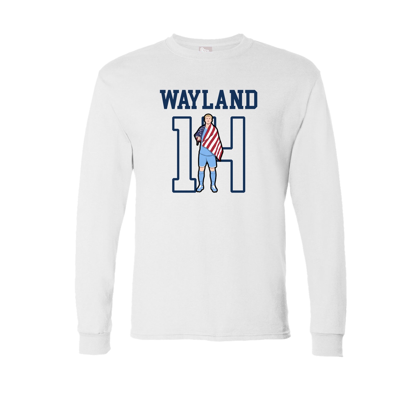 Long Sleeve Tee — Shirsey in White