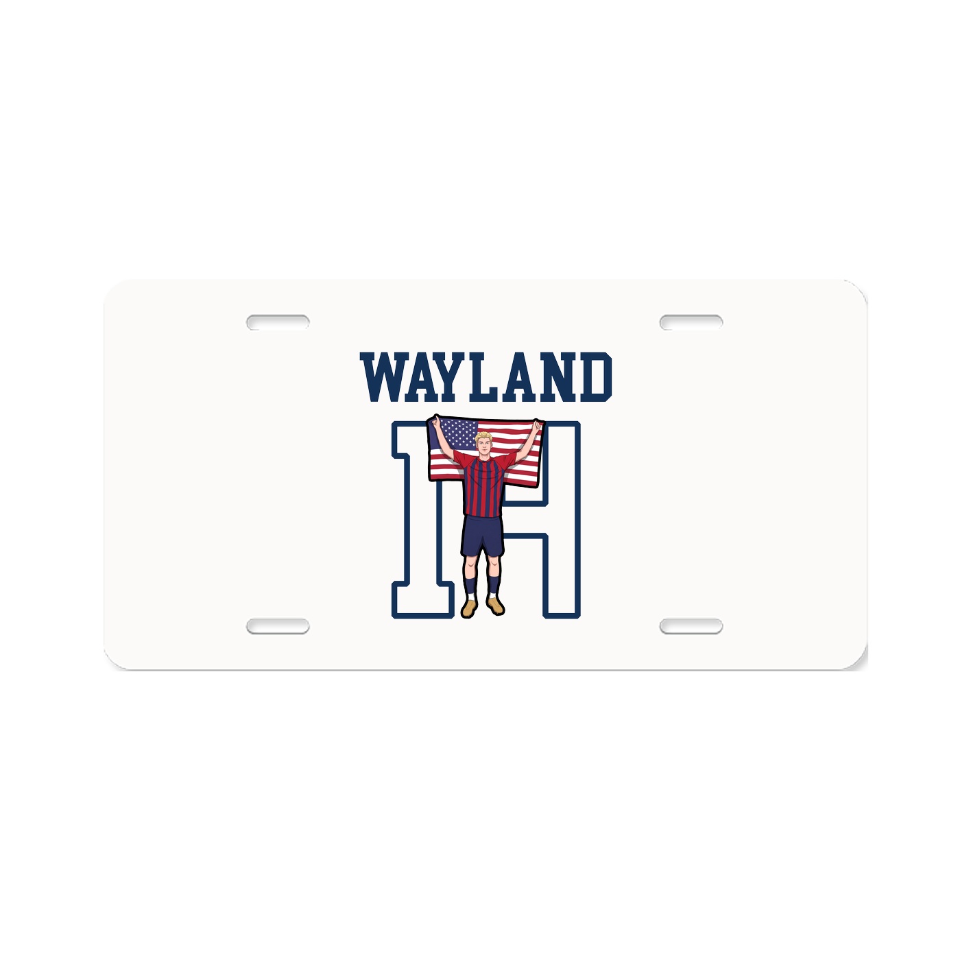 License Plate — Shirsey in Classic