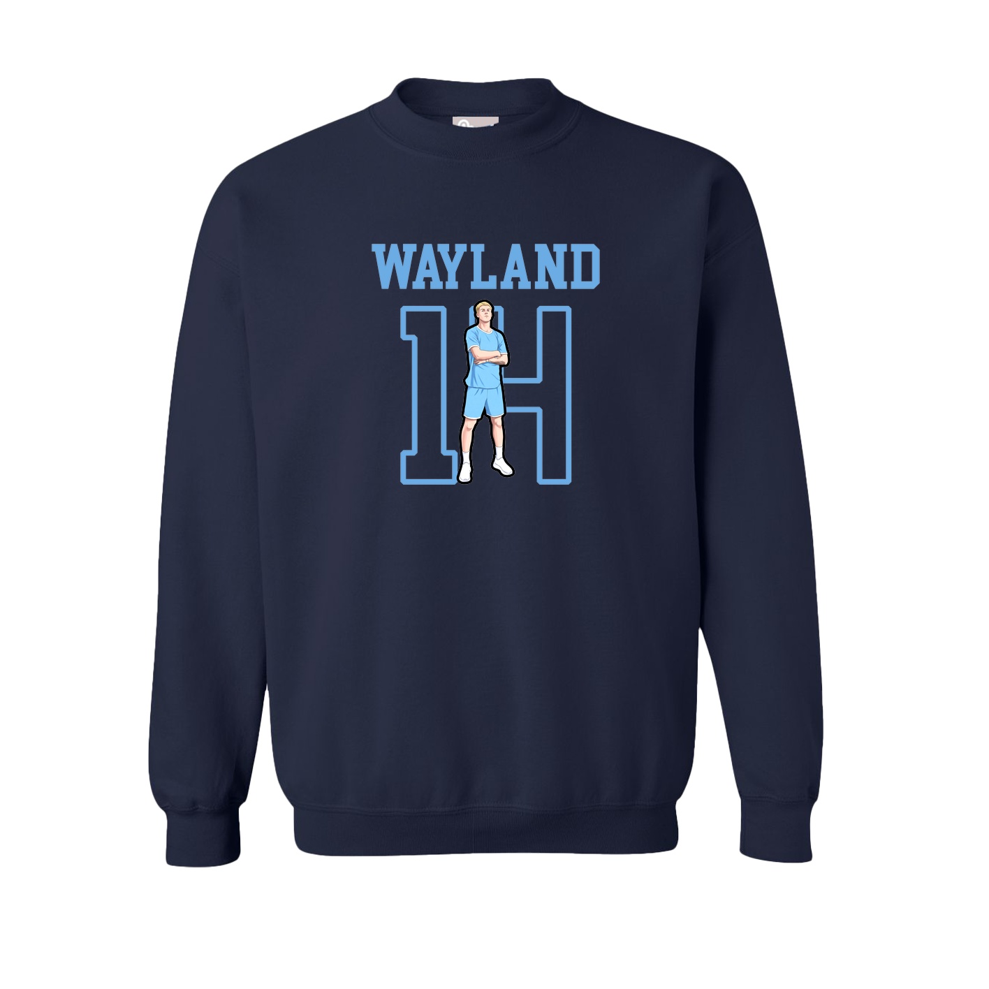 Fleece Crew — Shirsey in Navy