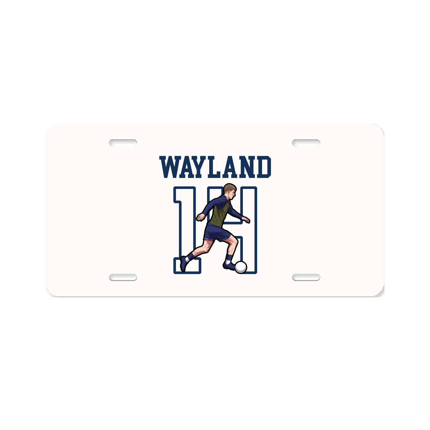 License Plate — Shirsey in Classic