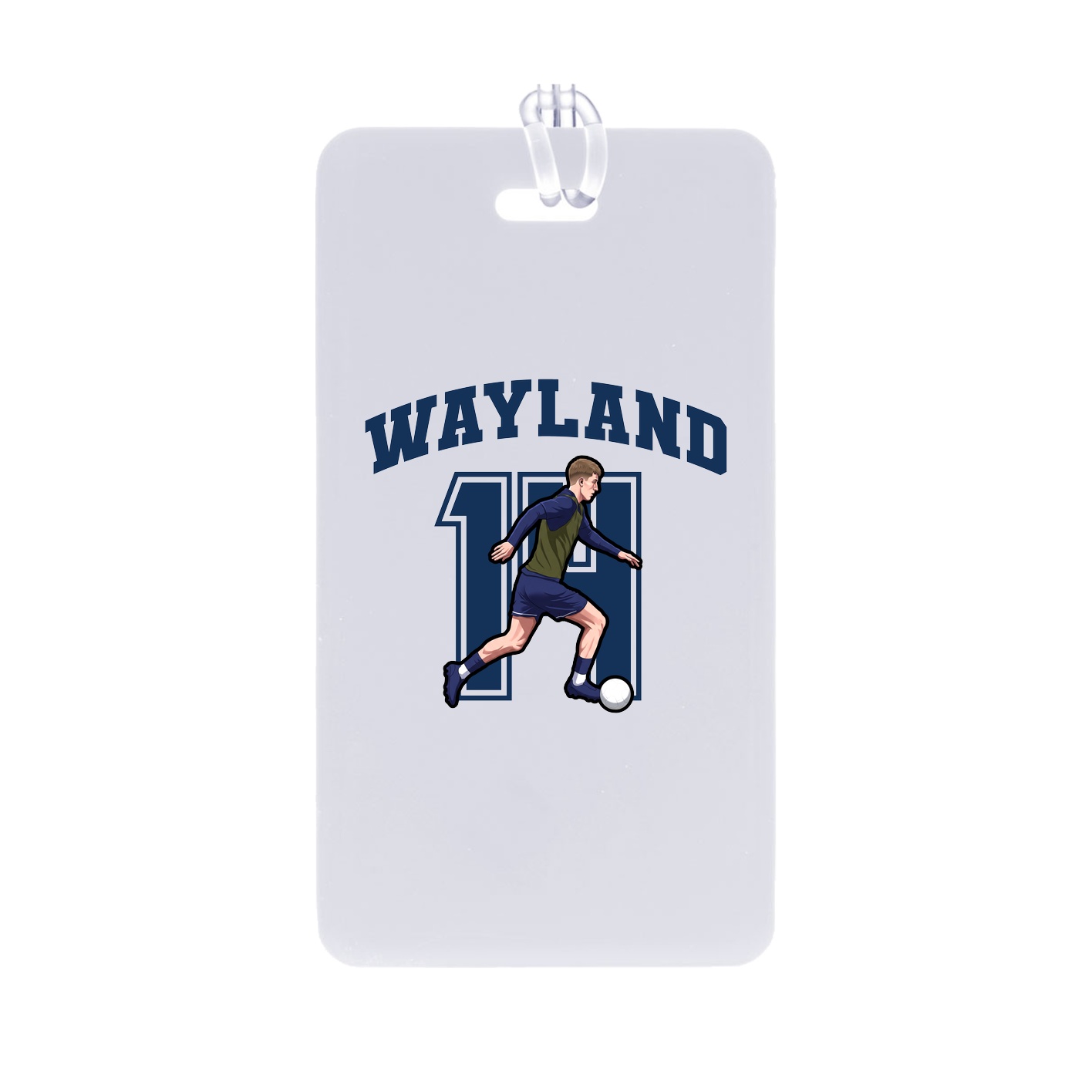 Bag Tag — Number in Classic