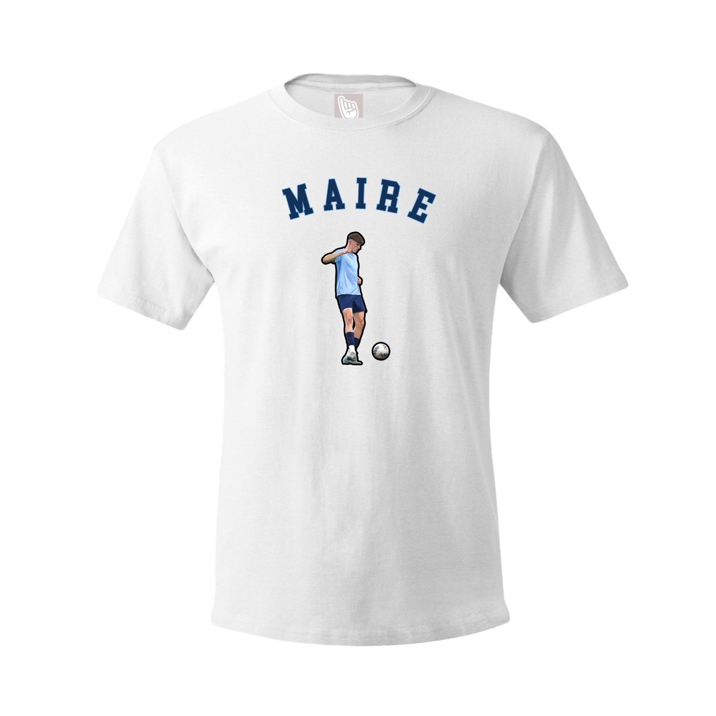 Youth Tee — Shirsey Arch in White