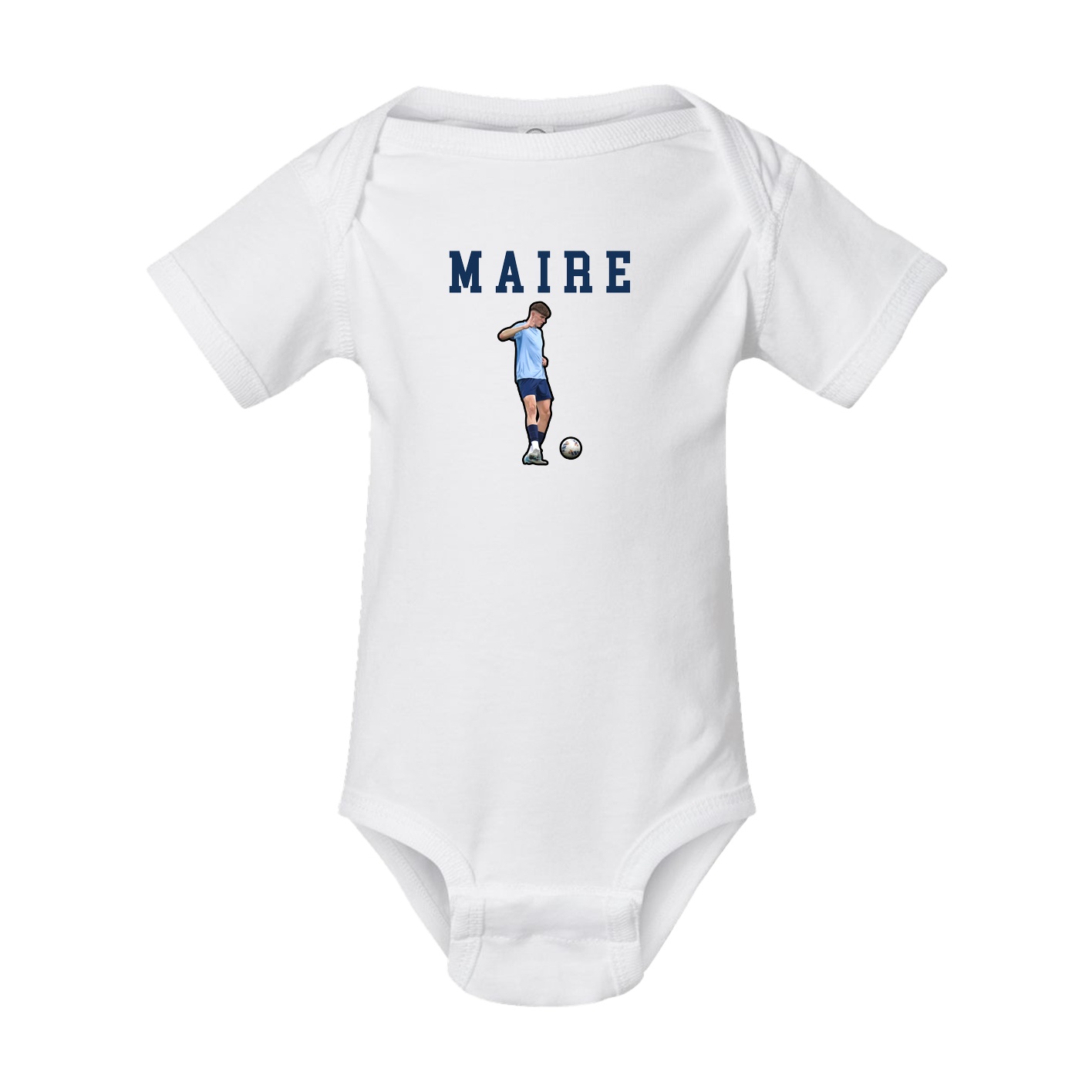 Baby Onesie — Shirsey in White