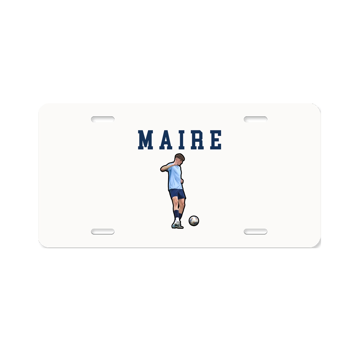 License Plate — Shirsey in Classic
