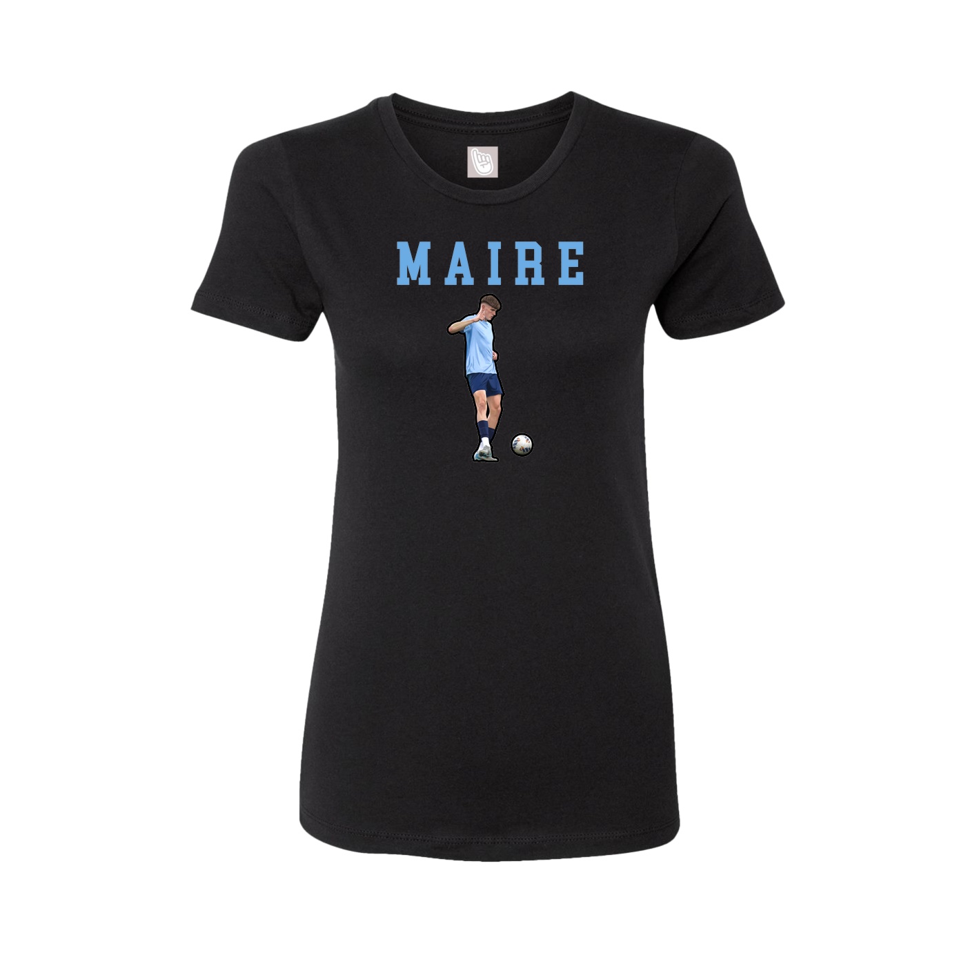 Fitted Women's Tee — Shirsey in Black