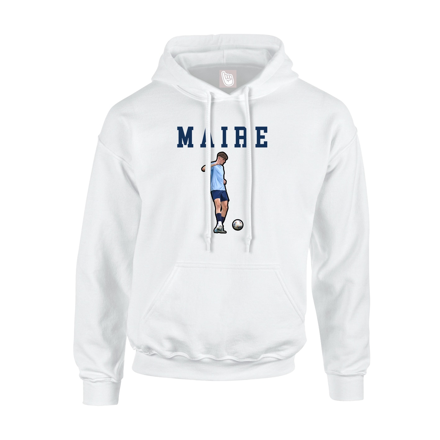Youth Hoodie — Shirsey in White