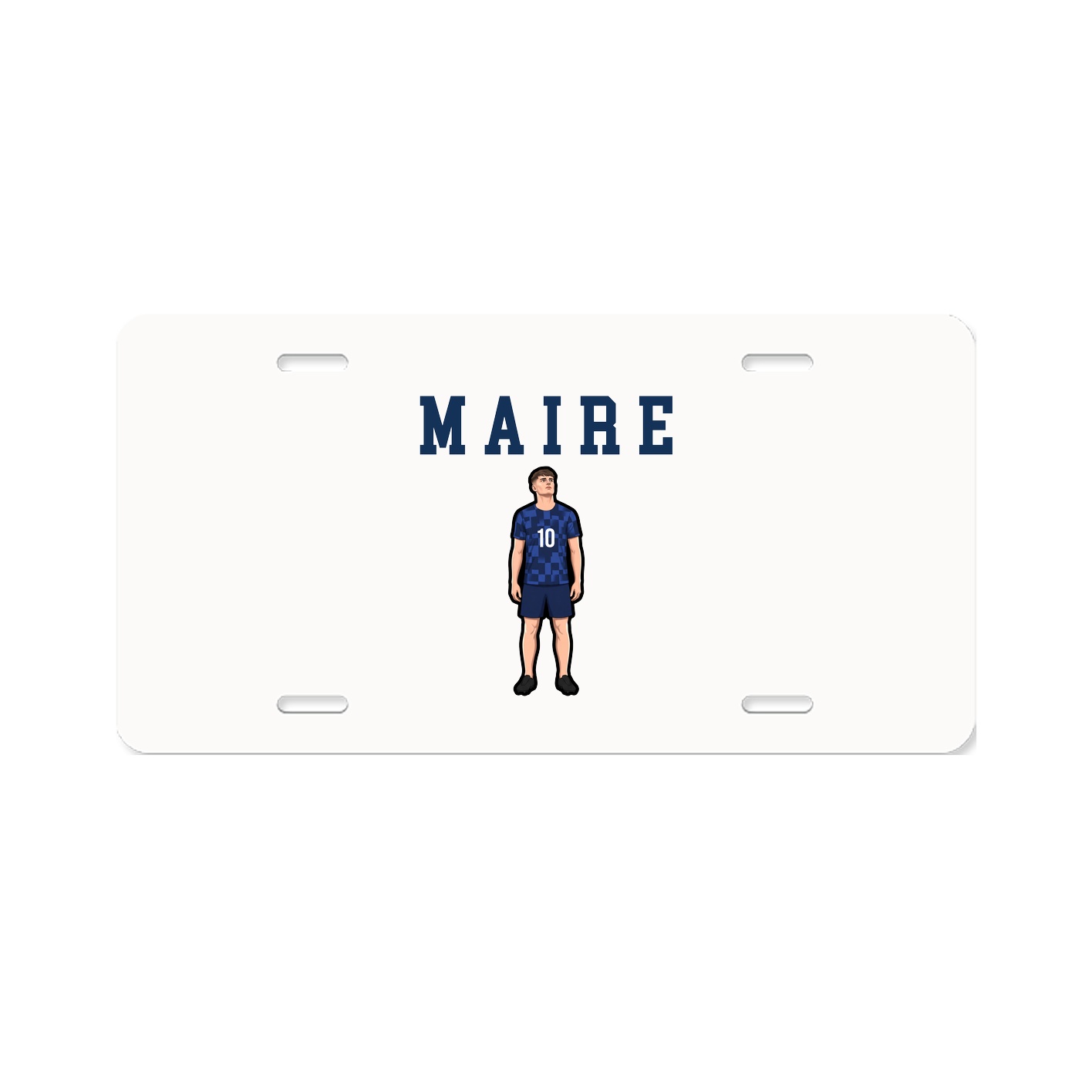 License Plate — Shirsey in Classic