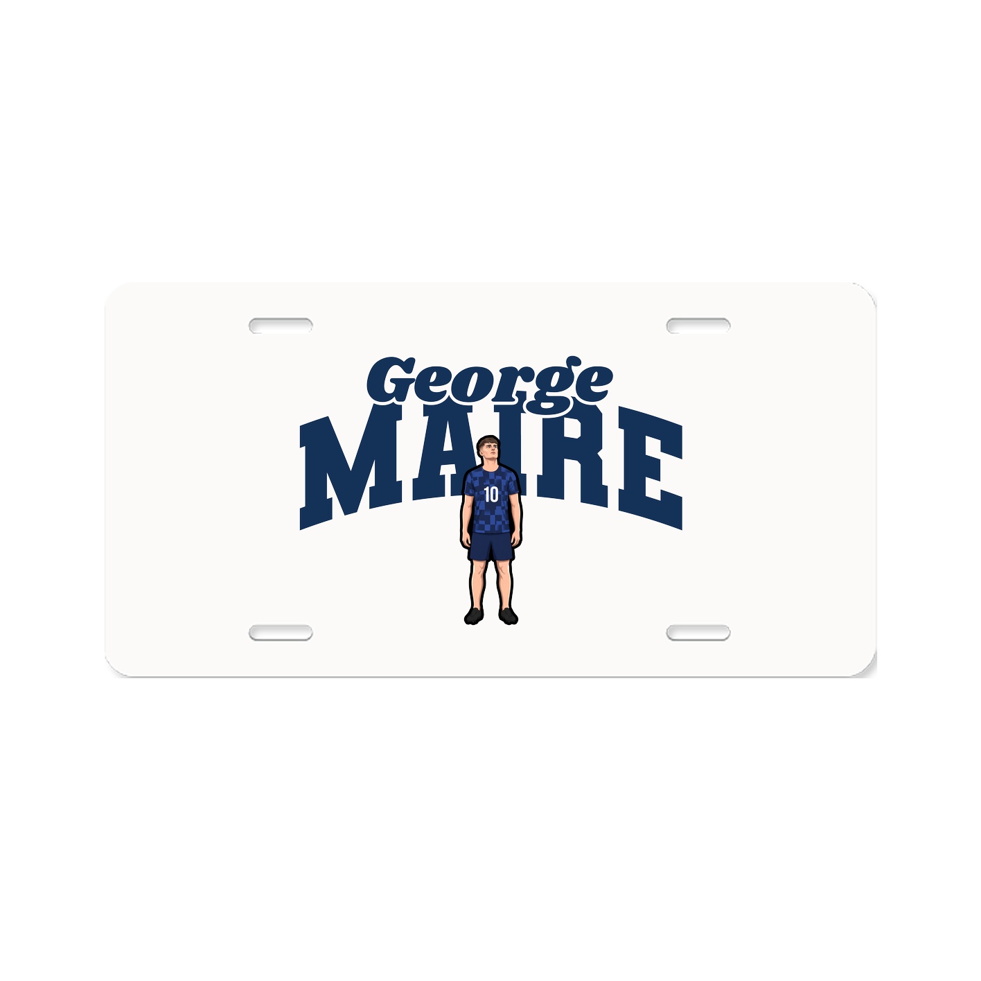 License Plate — Signature Arch in Classic