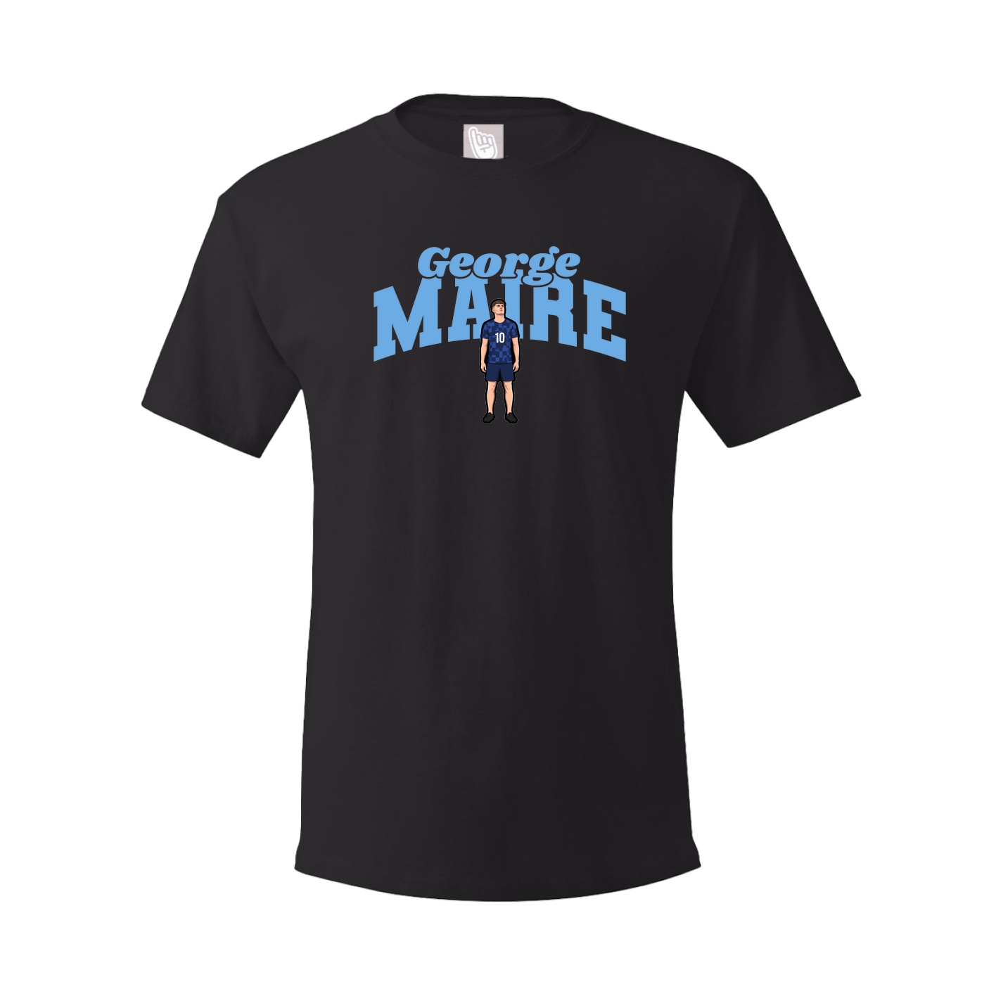 Youth Tee — Signature Arch in Black