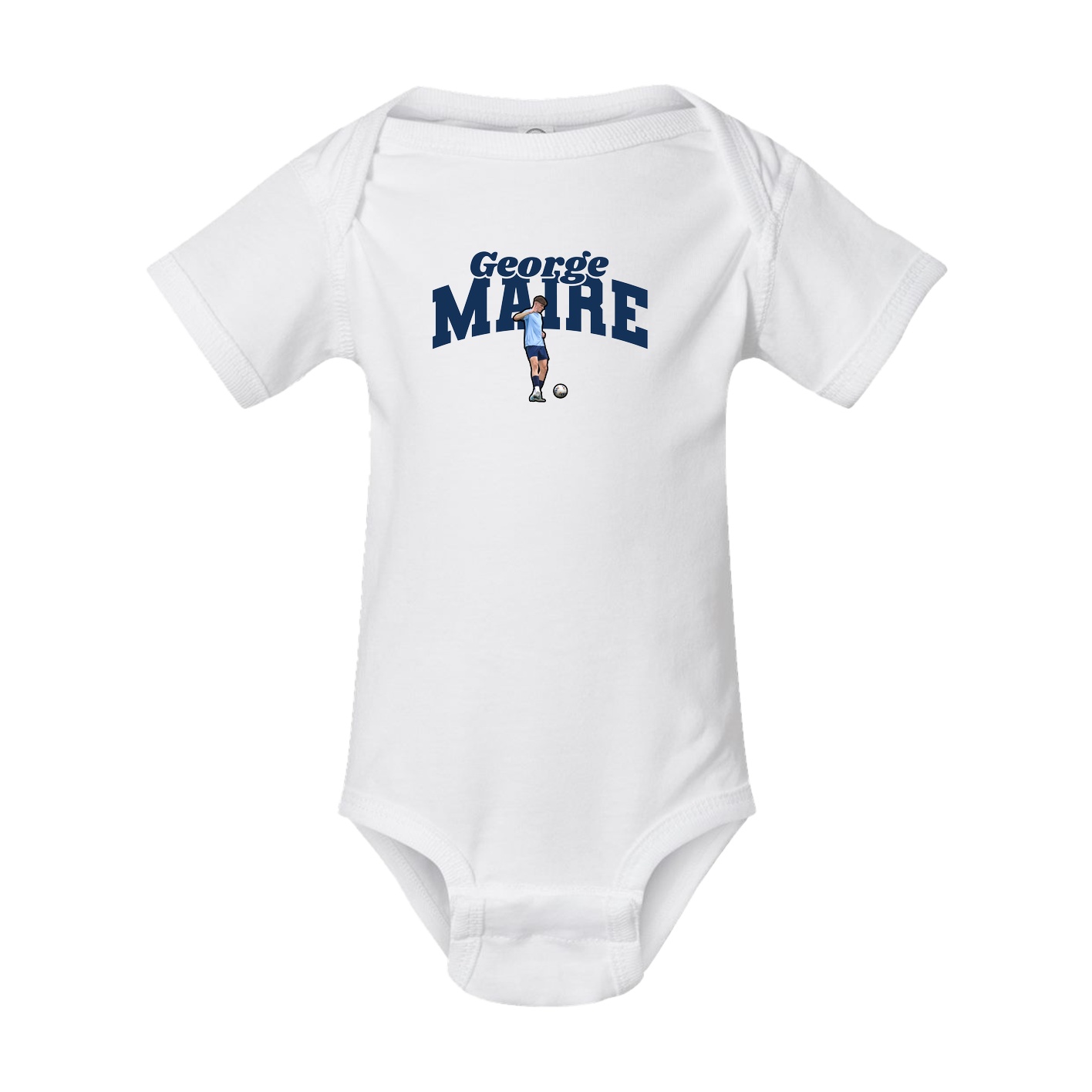 Baby Onesie — Signature Arch in White