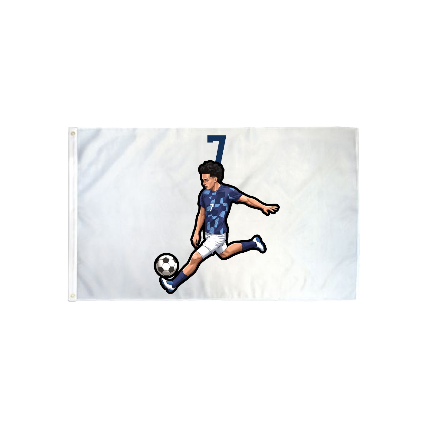 3x5 Flag — Number Top in Classic