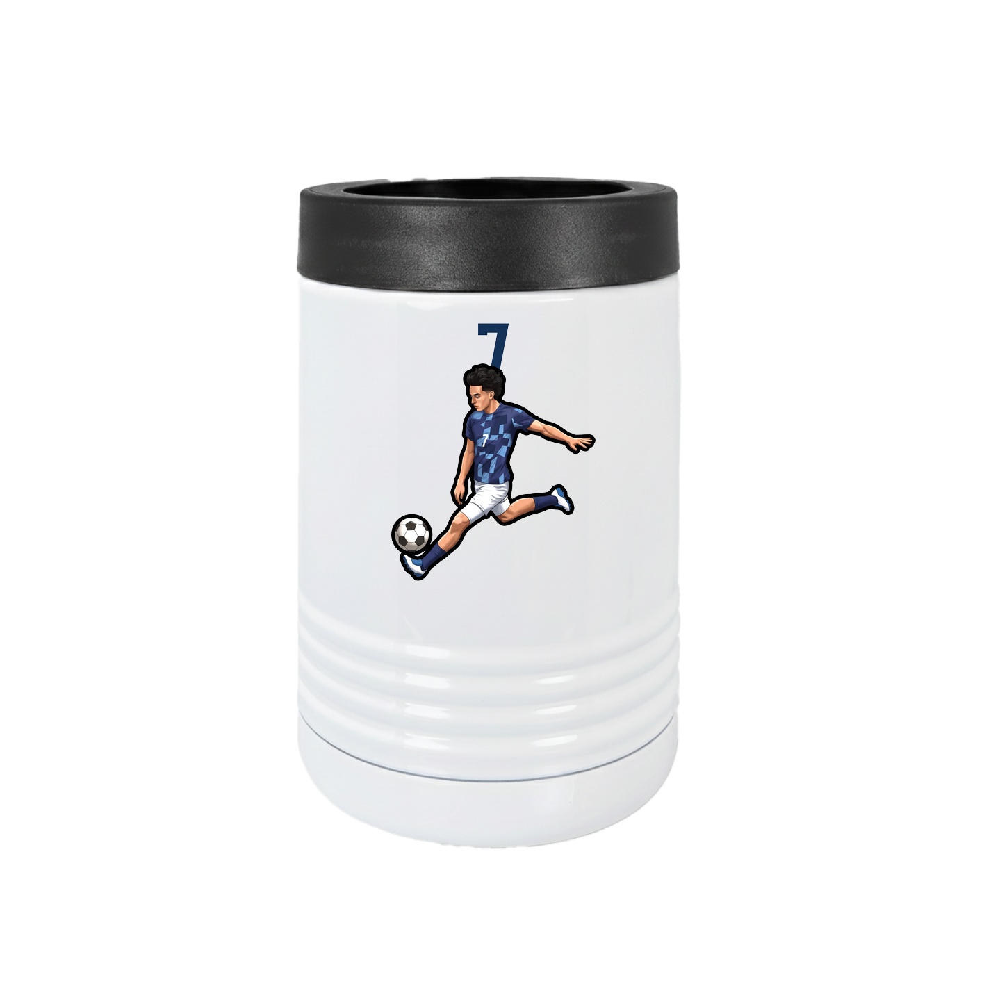 Beverage Holder — Number Top in White