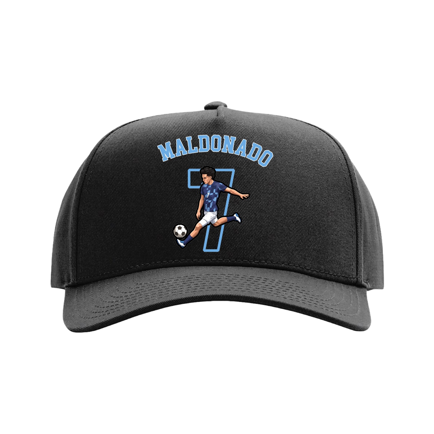 Full Fabric Five-Panel Champ Cap