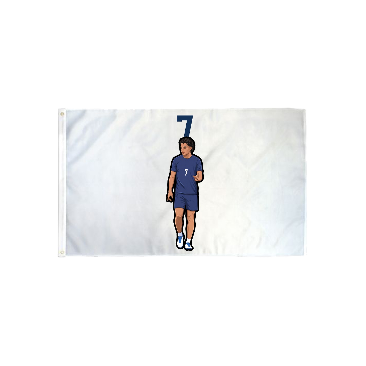 3x5 Flag — Number Top in Classic