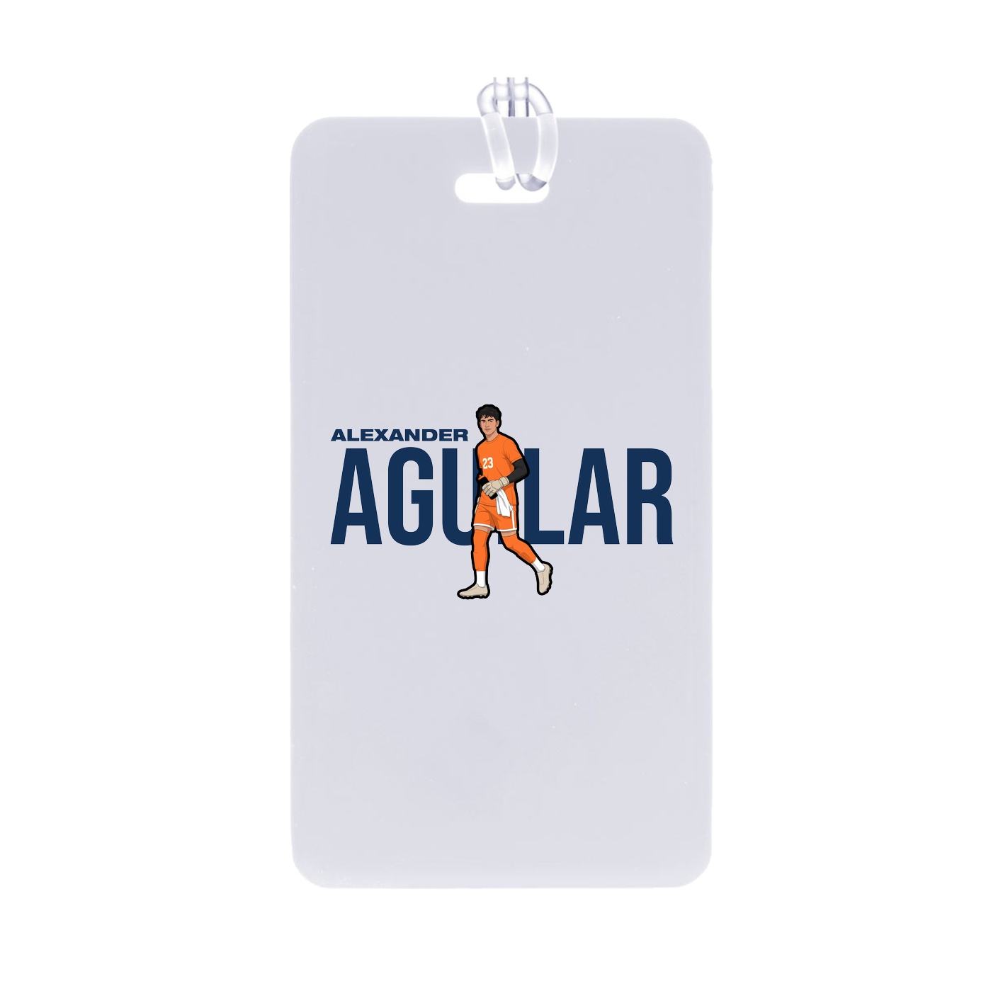 Bag Tag — Player Name in Classic