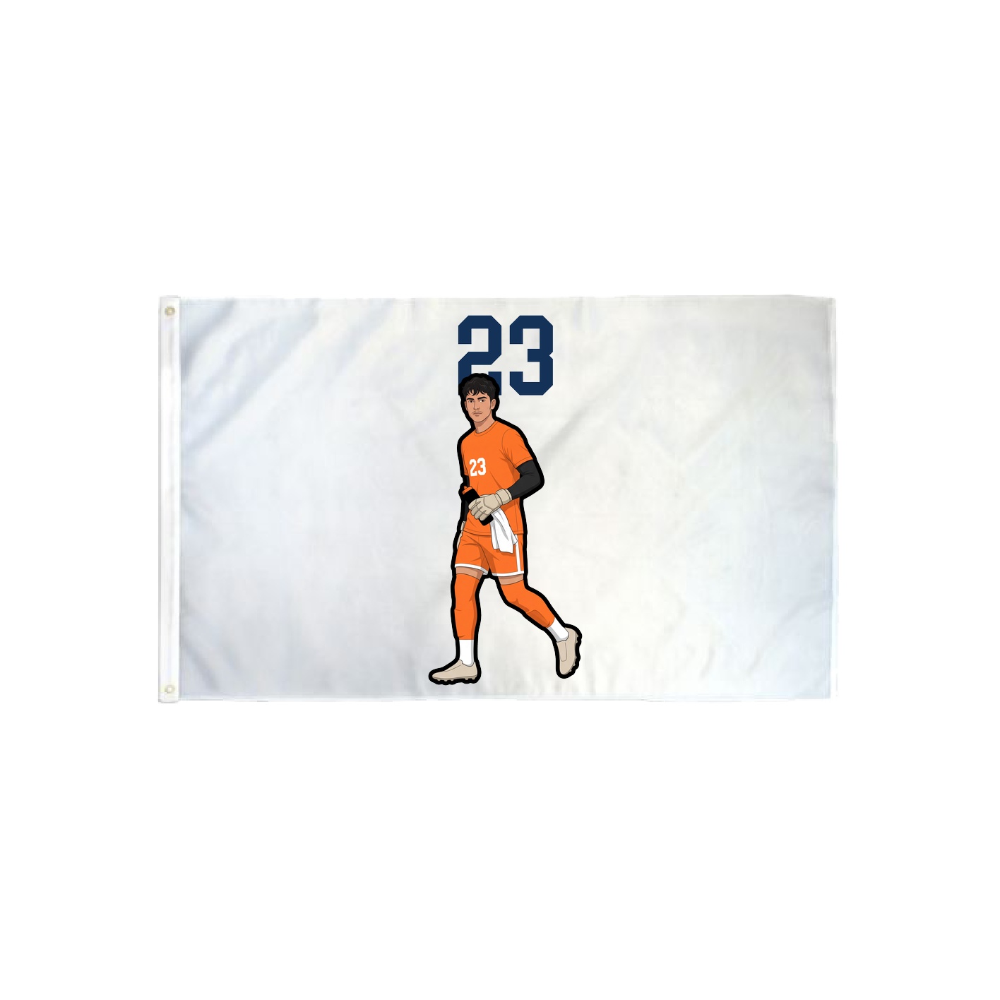3x5 Flag — Number Top in Classic
