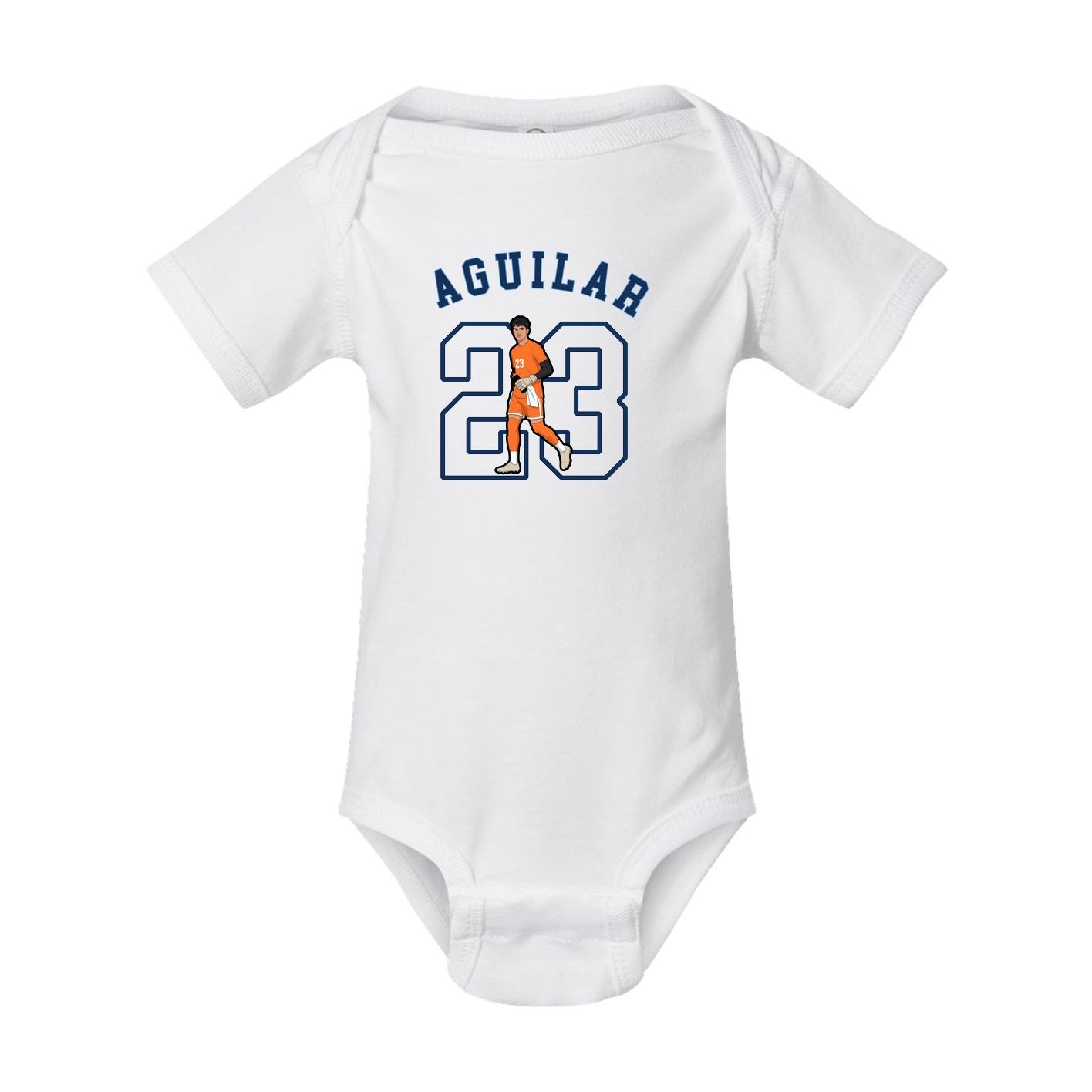 Baby Onesie — Shirsey Arch in White