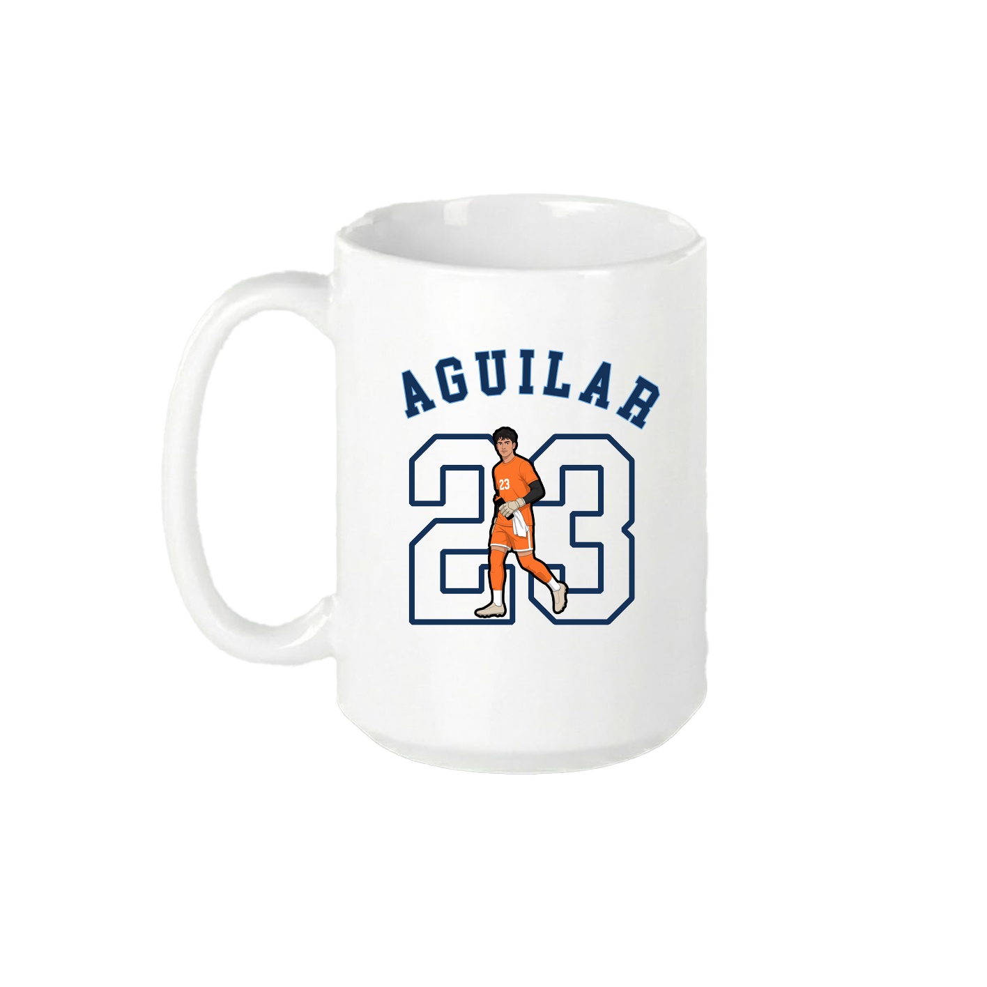 15oz Coffee Mug — Shirsey Arch in White