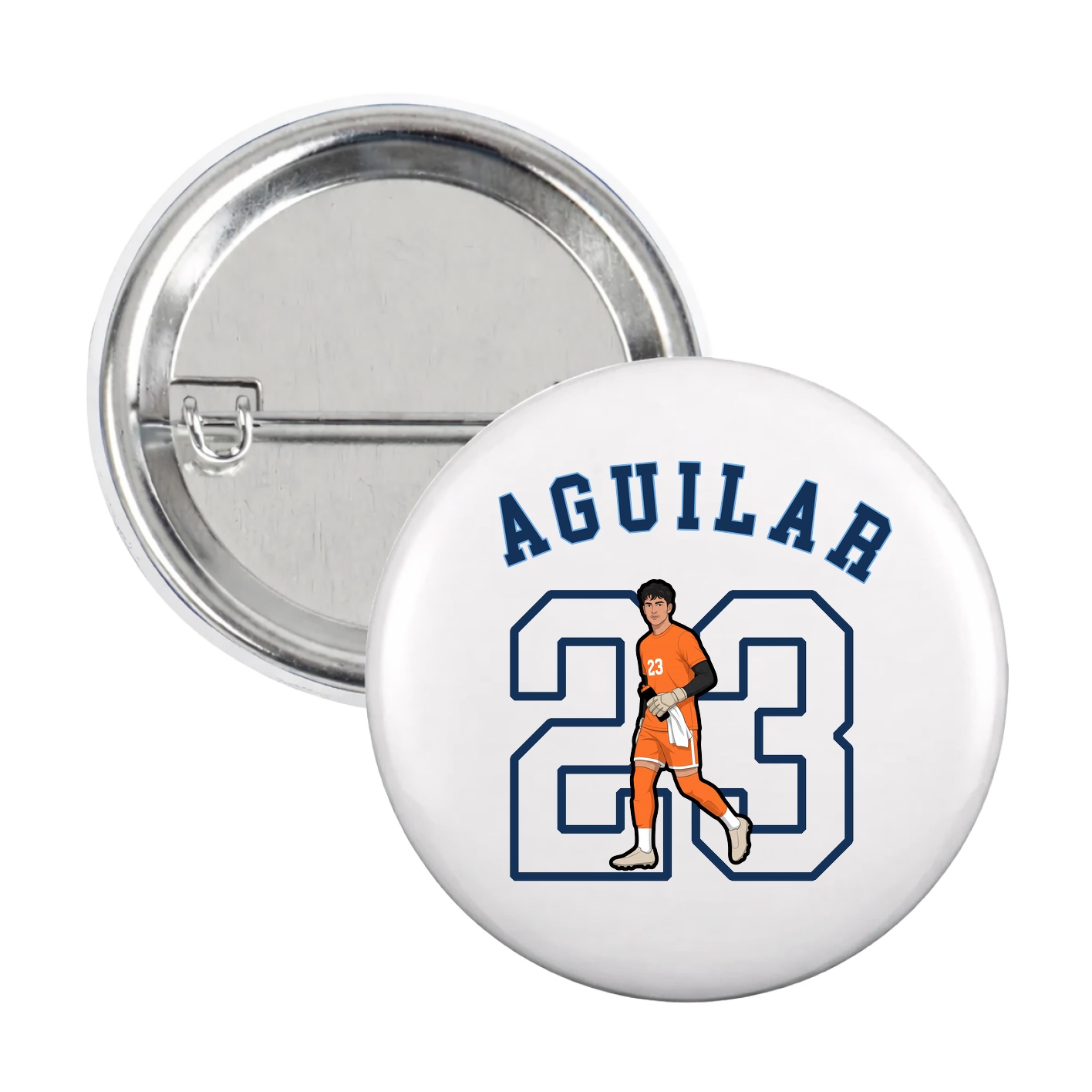 Game Day Button — Shirsey Arch in White