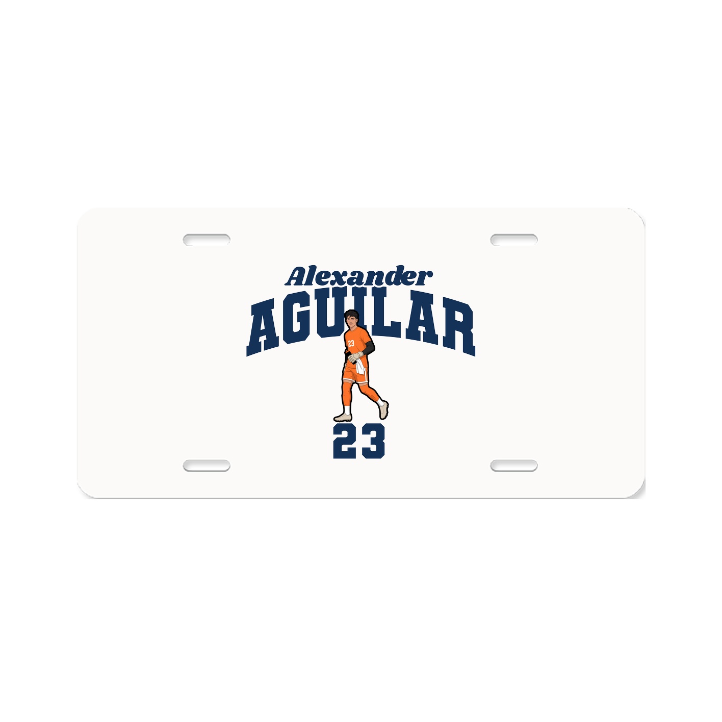 License Plate — Signature Arch in Classic