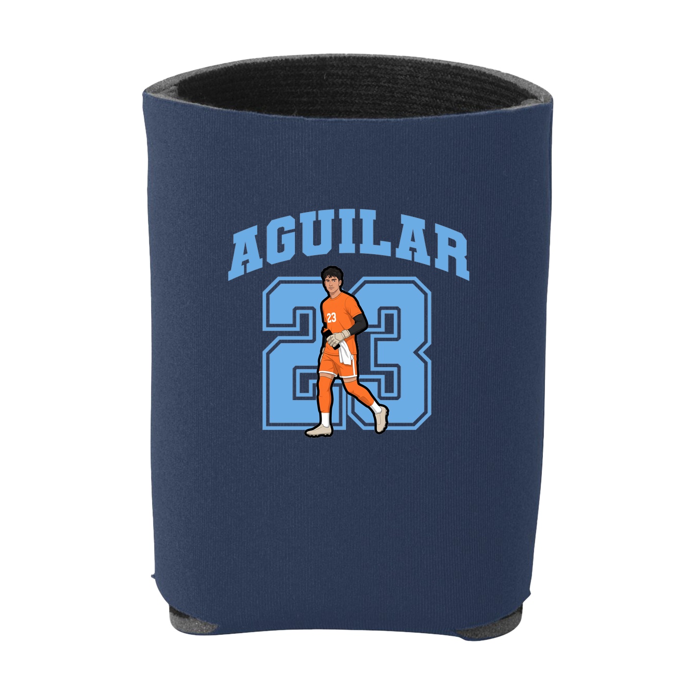 Can Holder — Number in Navy