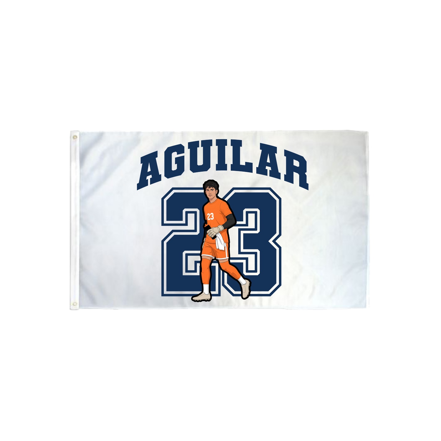 3x5 Flag — Number in Classic